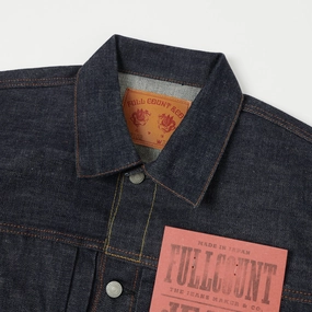 Full Count 2102 13.75oz Type II Denim Jacket - Raw