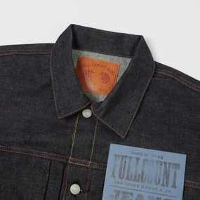 Full Count 2102XX 15.5oz Type II Denim Jacket - Raw