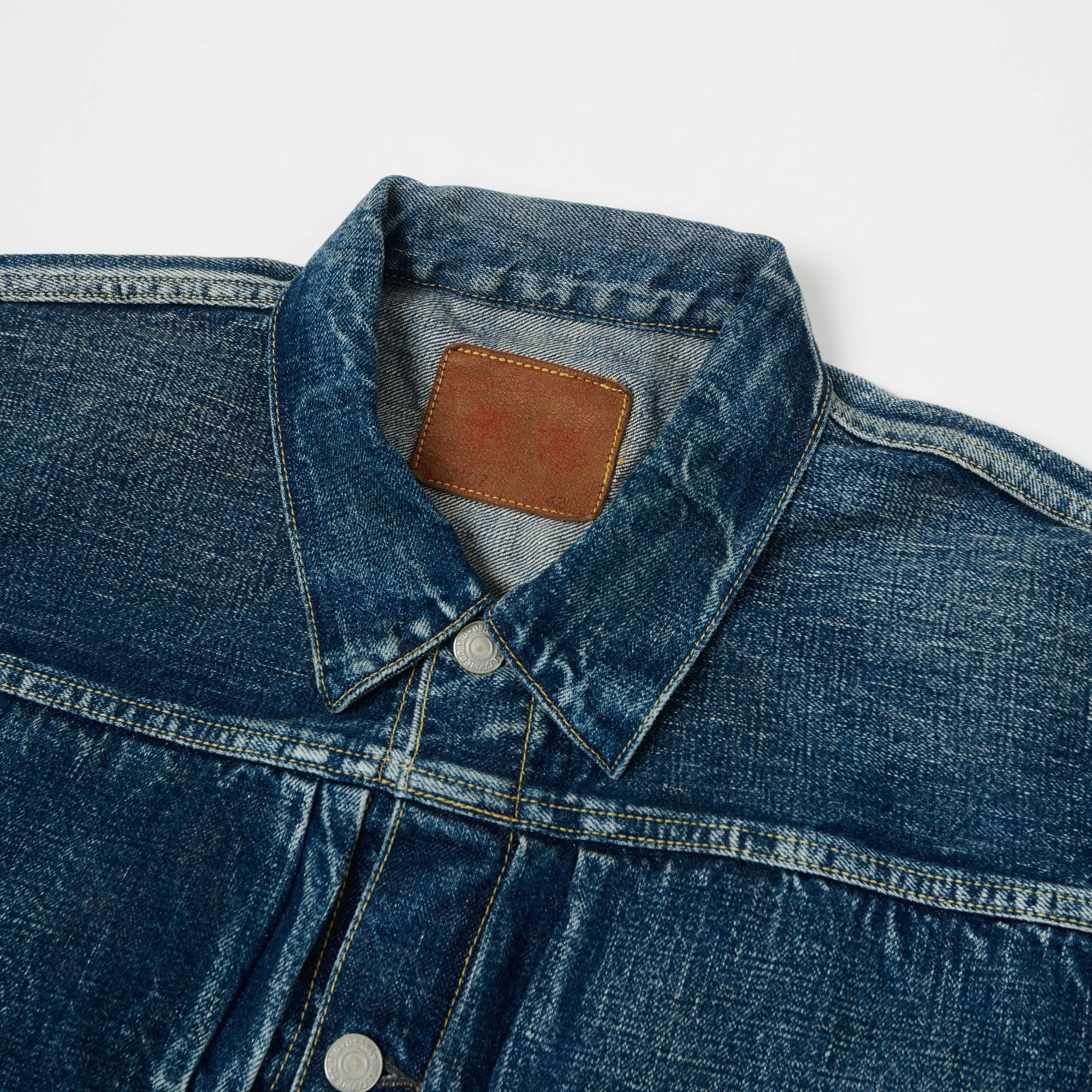 Full Count 2107 13.75oz Type I Denim Jacket - 'More Than Real' Wash