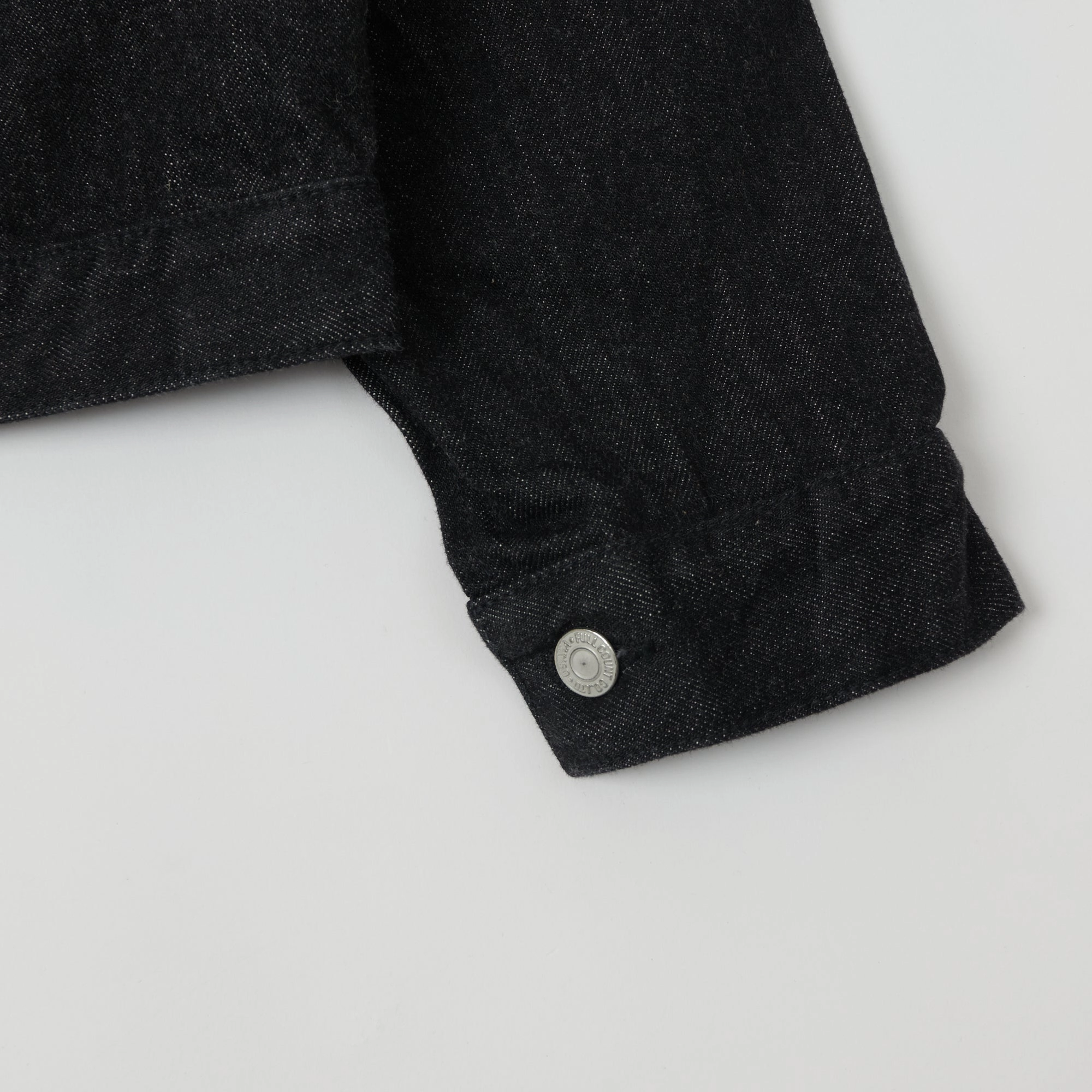 Full Count 2107 13.75oz Type I Denim Jacket - Black One Wash
