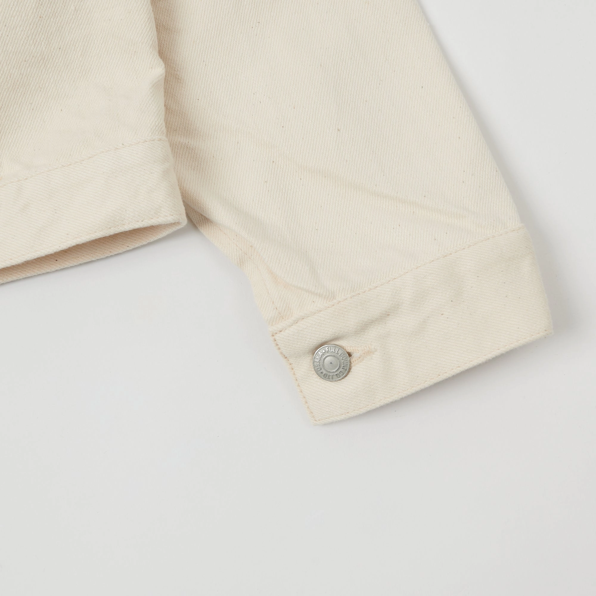 Full Count 2107 13.75oz Type I Denim Jacket - Ecru One Wash