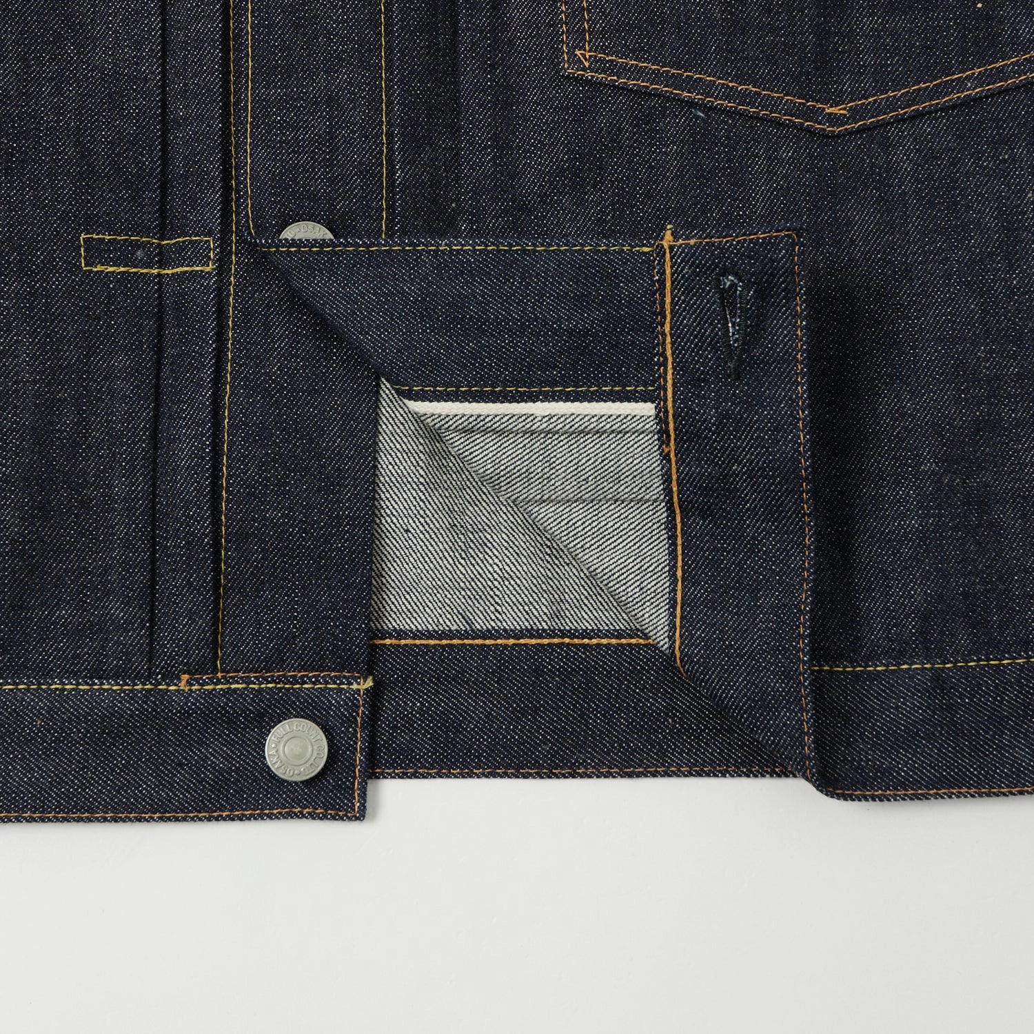 Full Count 2107 13.75oz Type I Denim Jacket - Raw