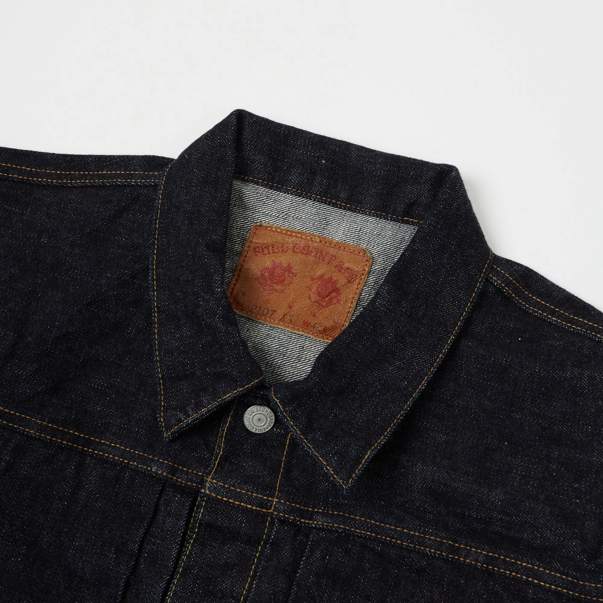 Full Count 2107XX 15.5oz Type I Denim Jacket - One Wash