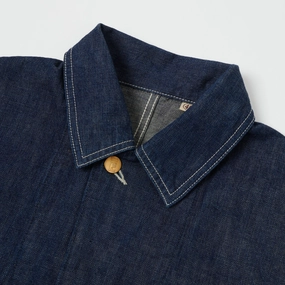 Full Count 2875 Denim Coverall Jacket - One Wash