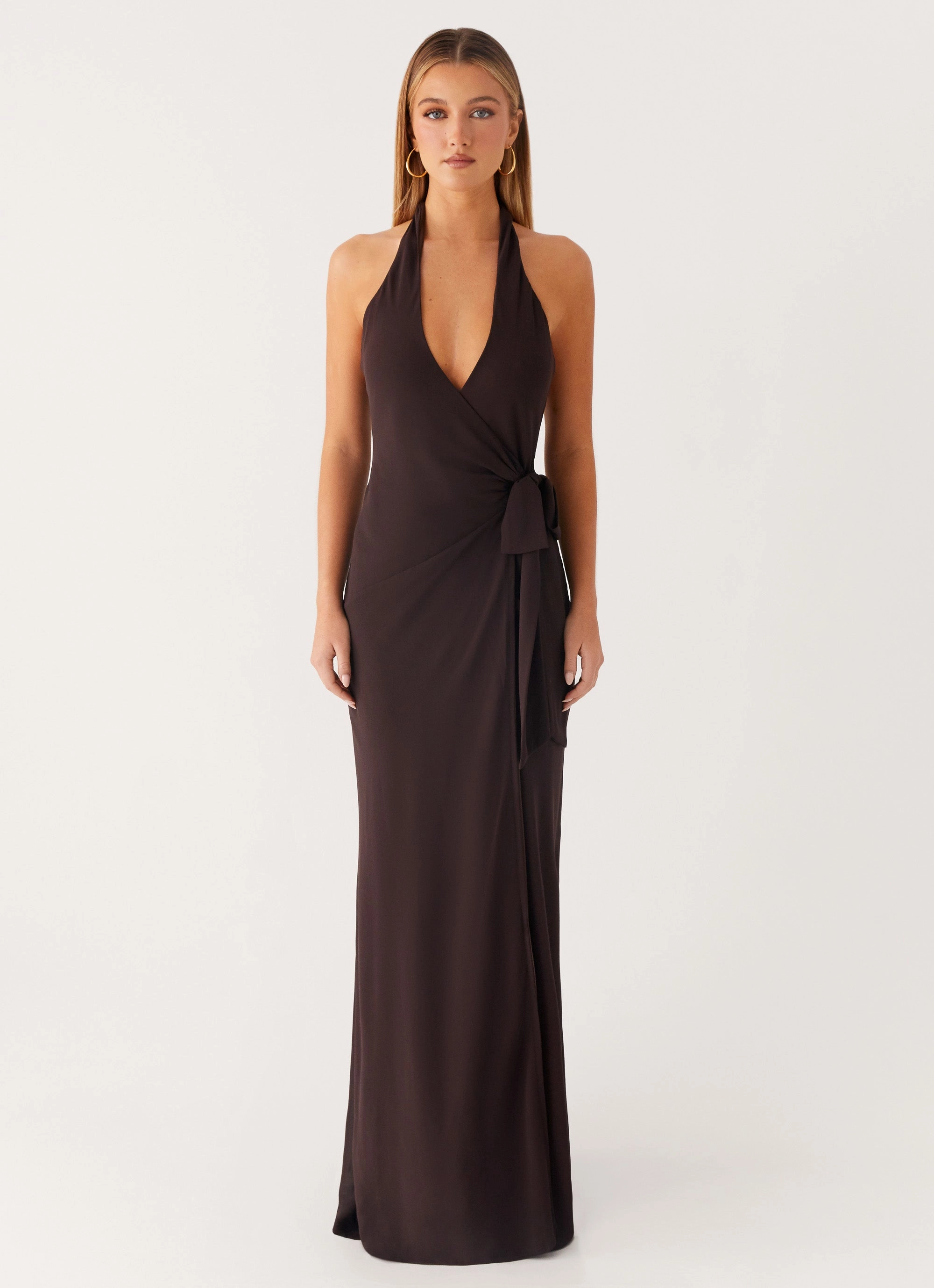 Perfect Cut So Chic Maxi Dress - Cool Chocolate