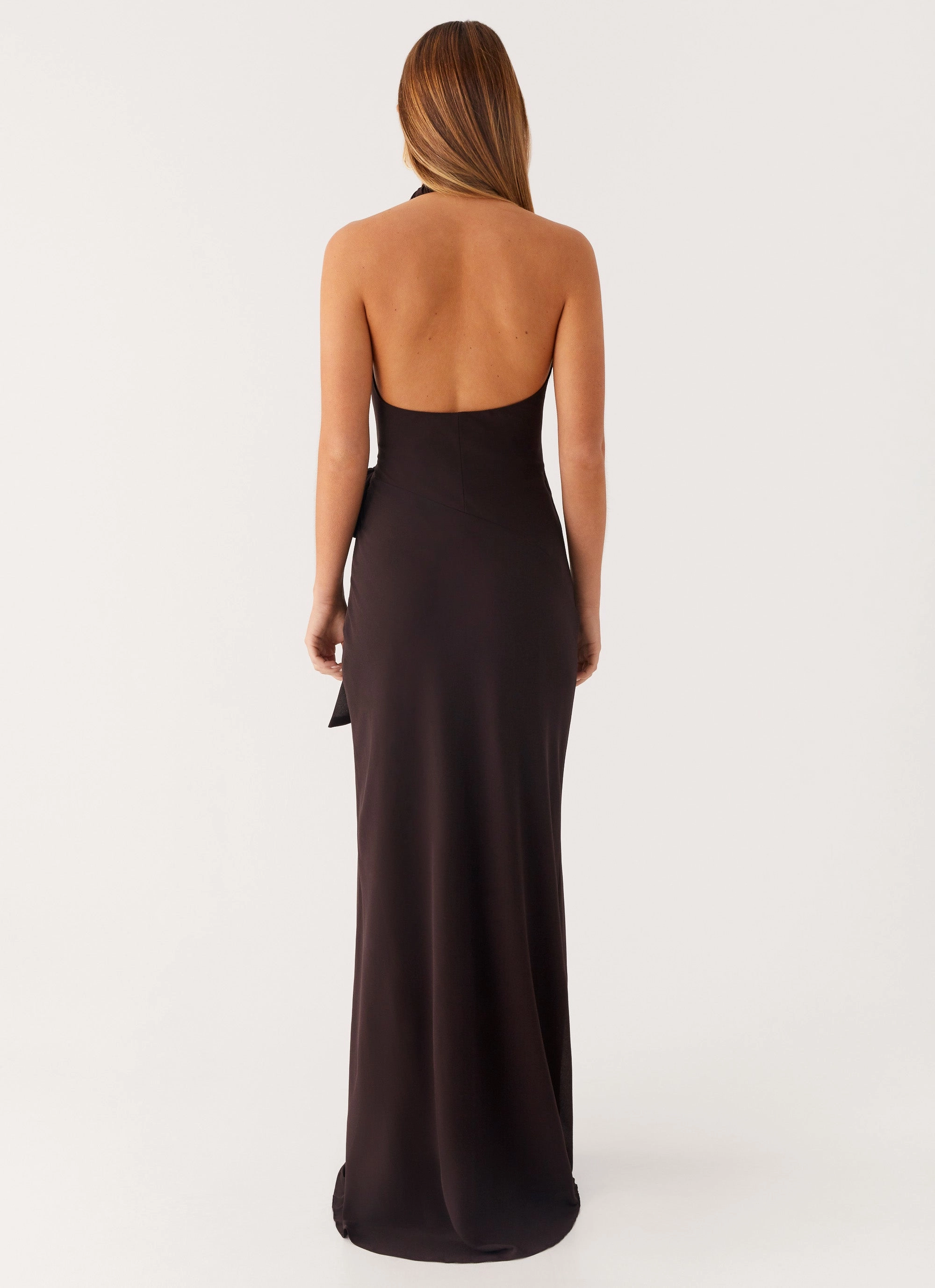 Soft Composition So Chic Maxi Dress - Cool Chocolate