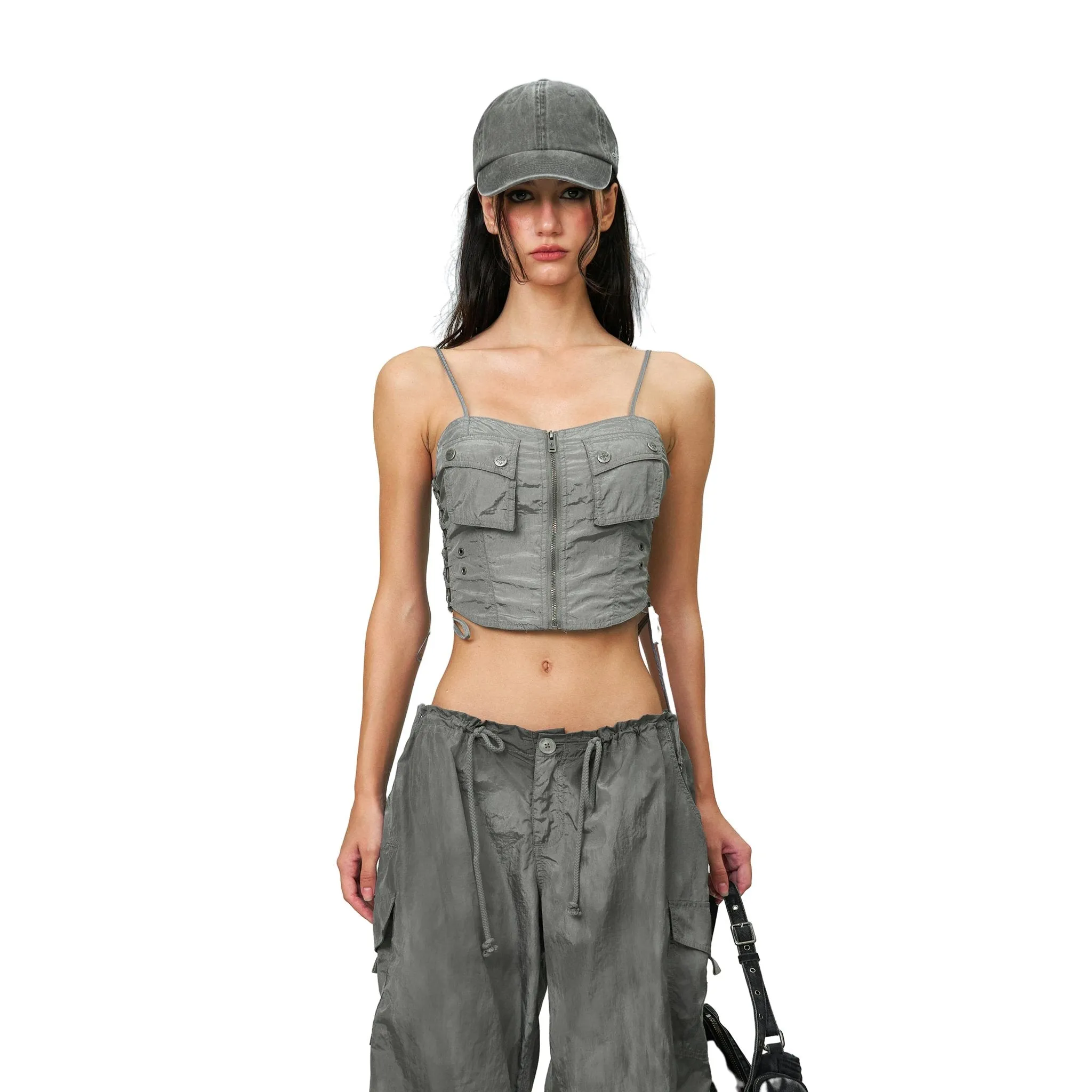 FUTURE Storm Utility Tank Top Dark Gray
