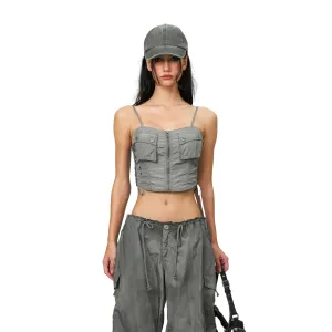 FUTURE Storm Utility Tank Top Dark Gray