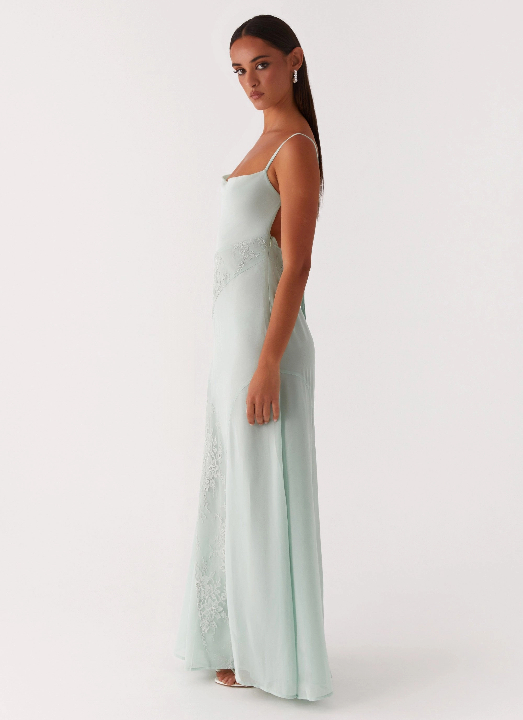 Gabriana Maxi Dress - Sage Easy Layers Pure Tone