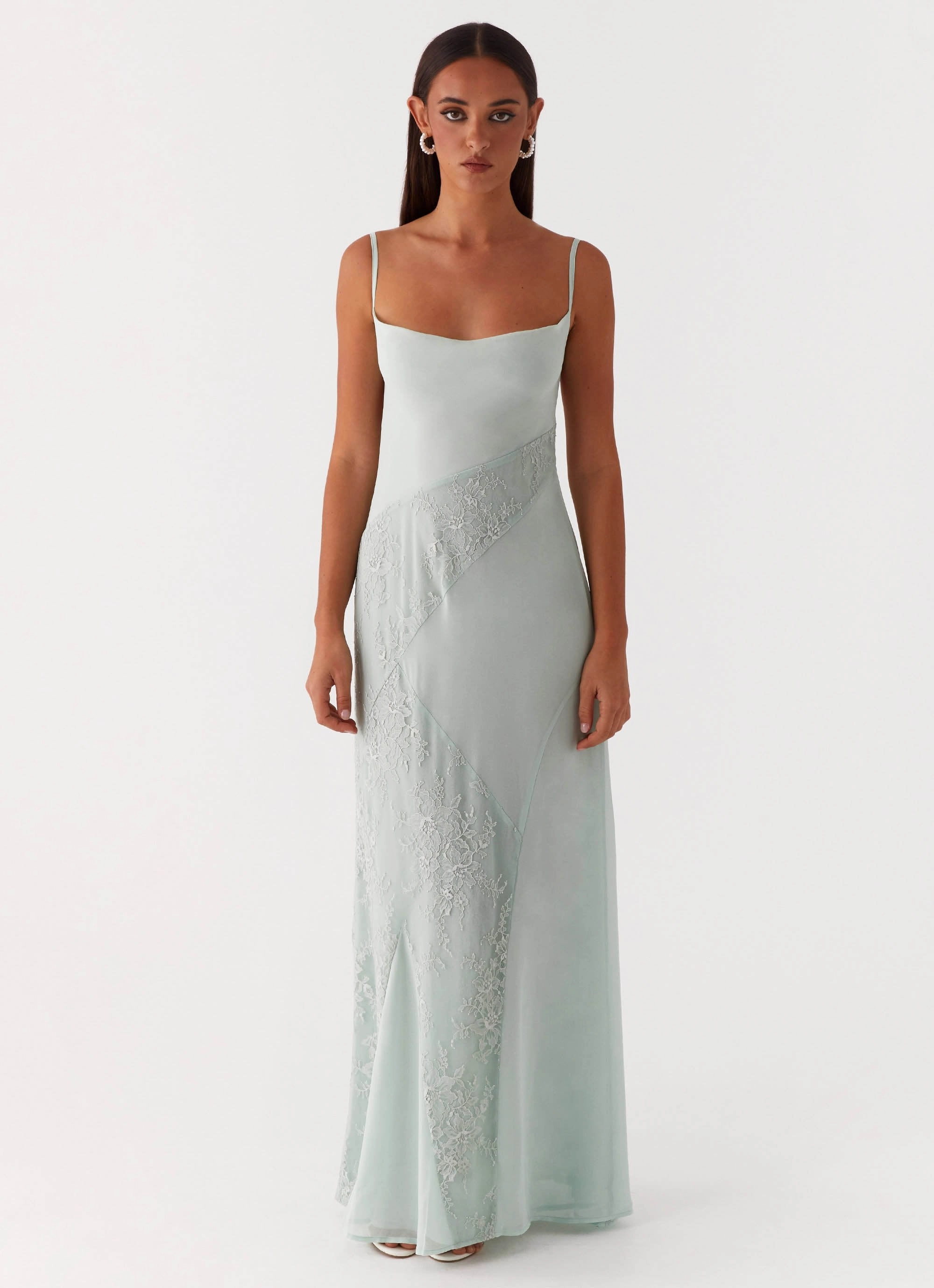 Dreamy Drape Gabriana Maxi Dress - Sage