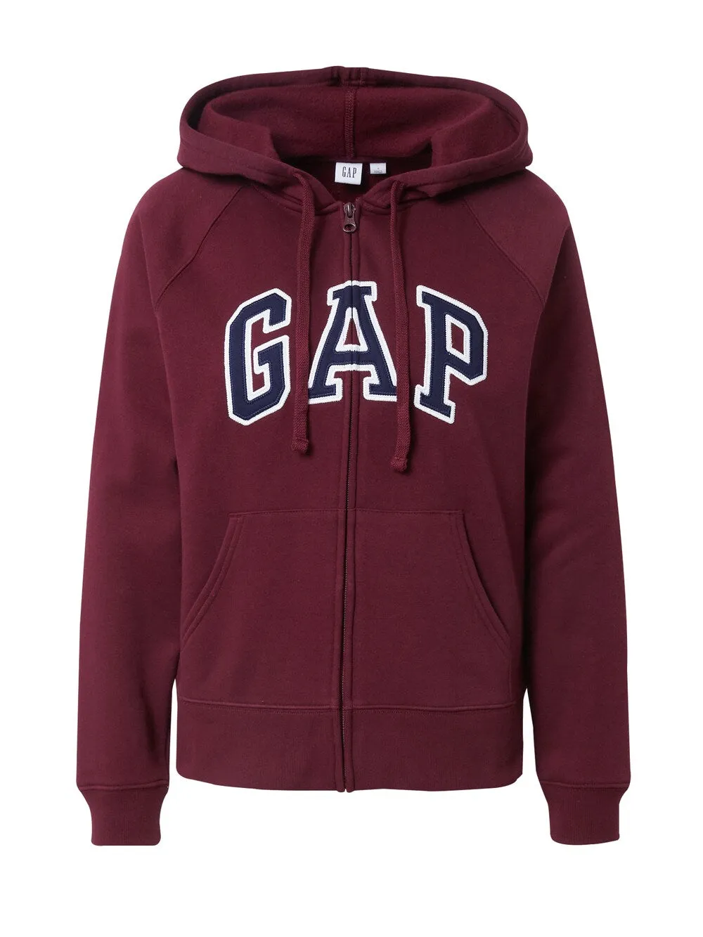 GAP Zip Sweatshirt, Red Wine