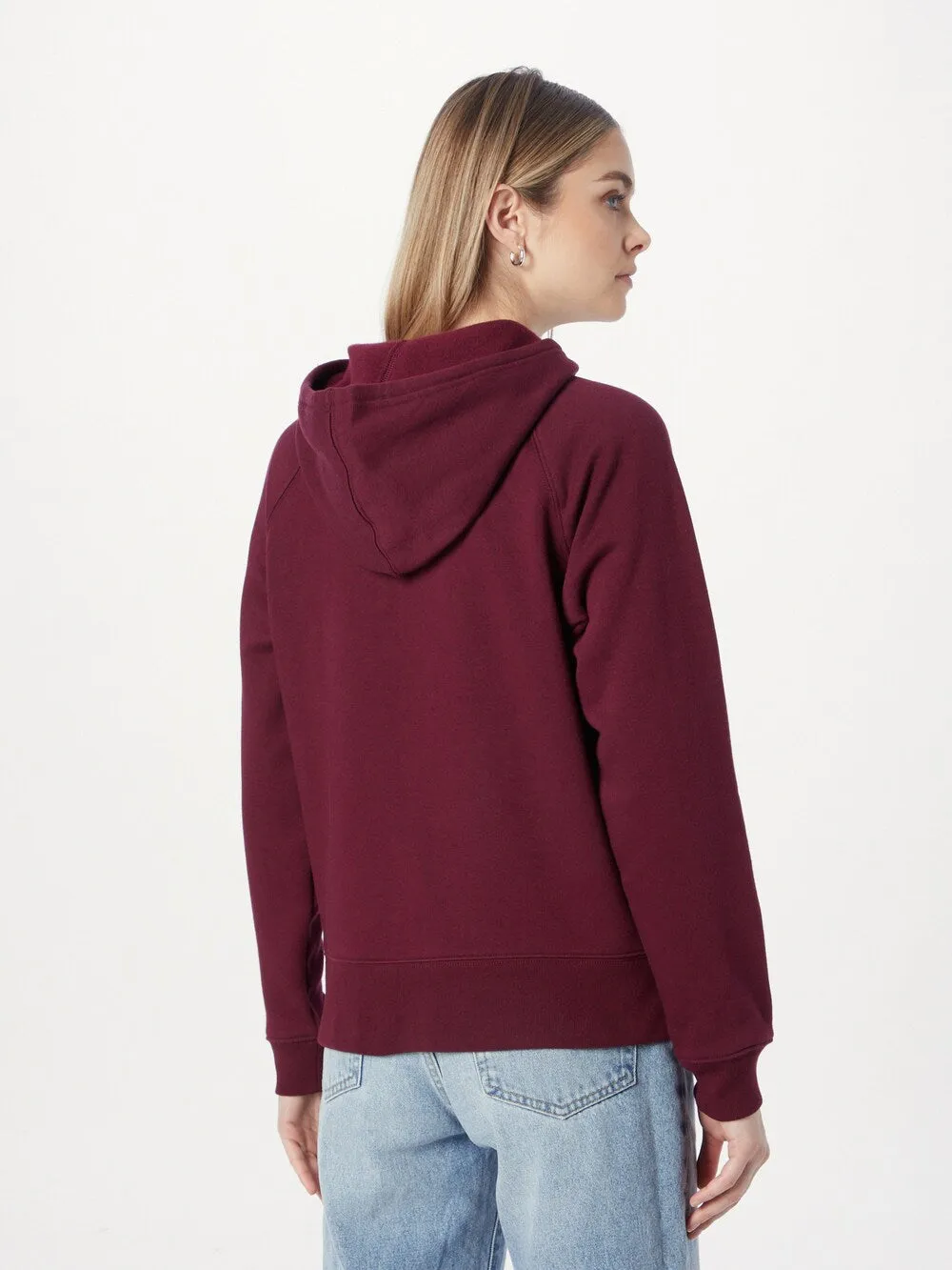GAP Zip Sweatshirt, Red Wine