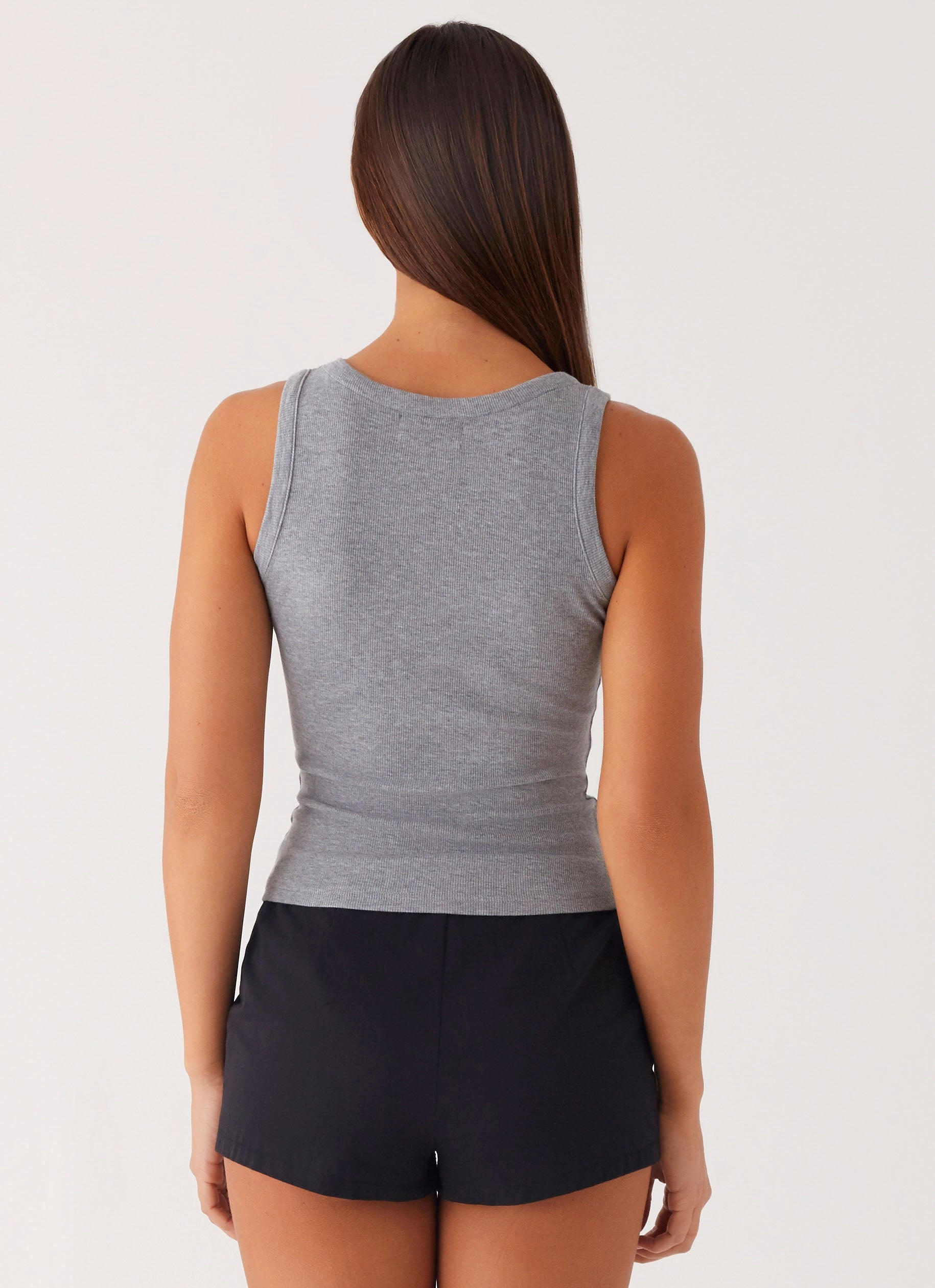 Sporty Top Oblivion Tank Top - Grey