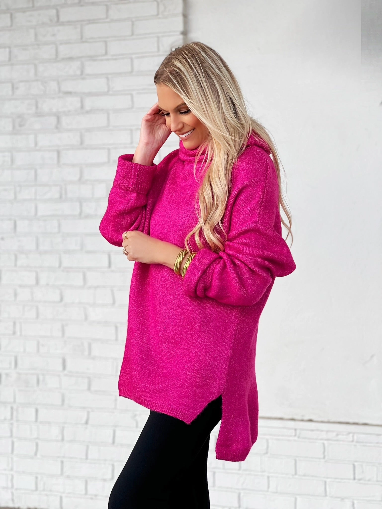 Button Down Collar Style Gemma Sweater (FINAL SALE)