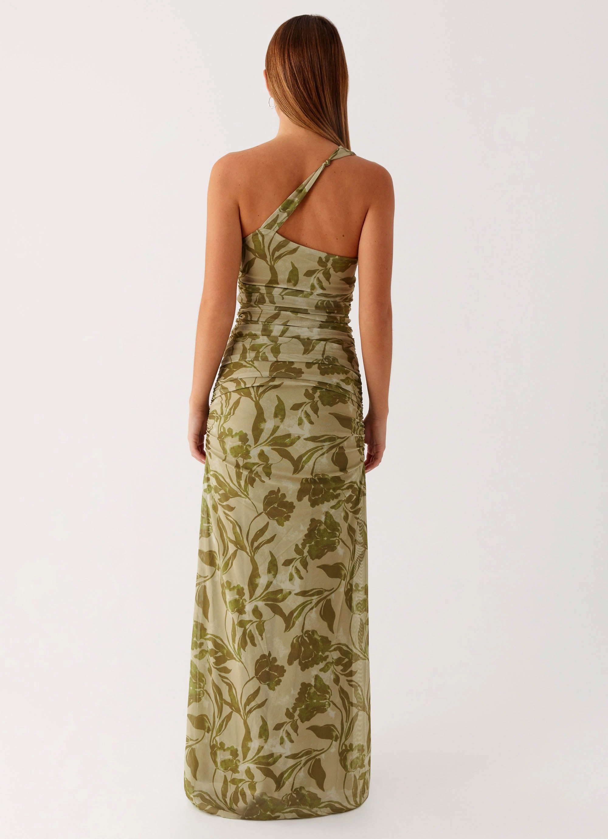 Georgiana Maxi Dress - Jade Fern Cozy Vibes