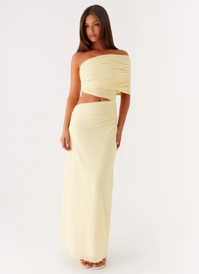 Day-To-Night Wear Gillian Maxi Dress - Yellow