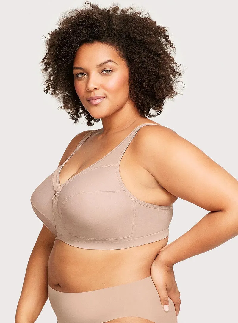 Glamorise: Magic Lift Active Support Bra Cafe