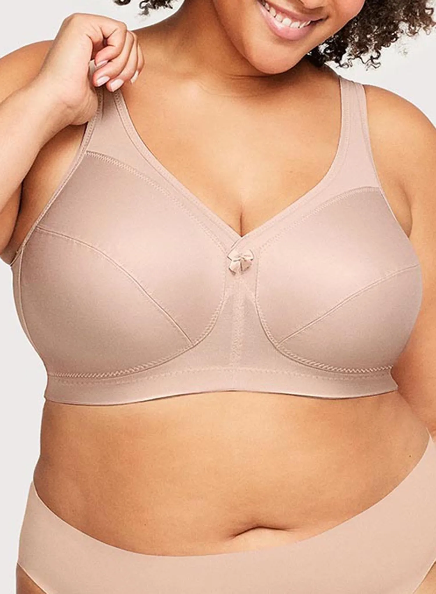 Glamorise: Magic Lift Active Support Bra Cafe