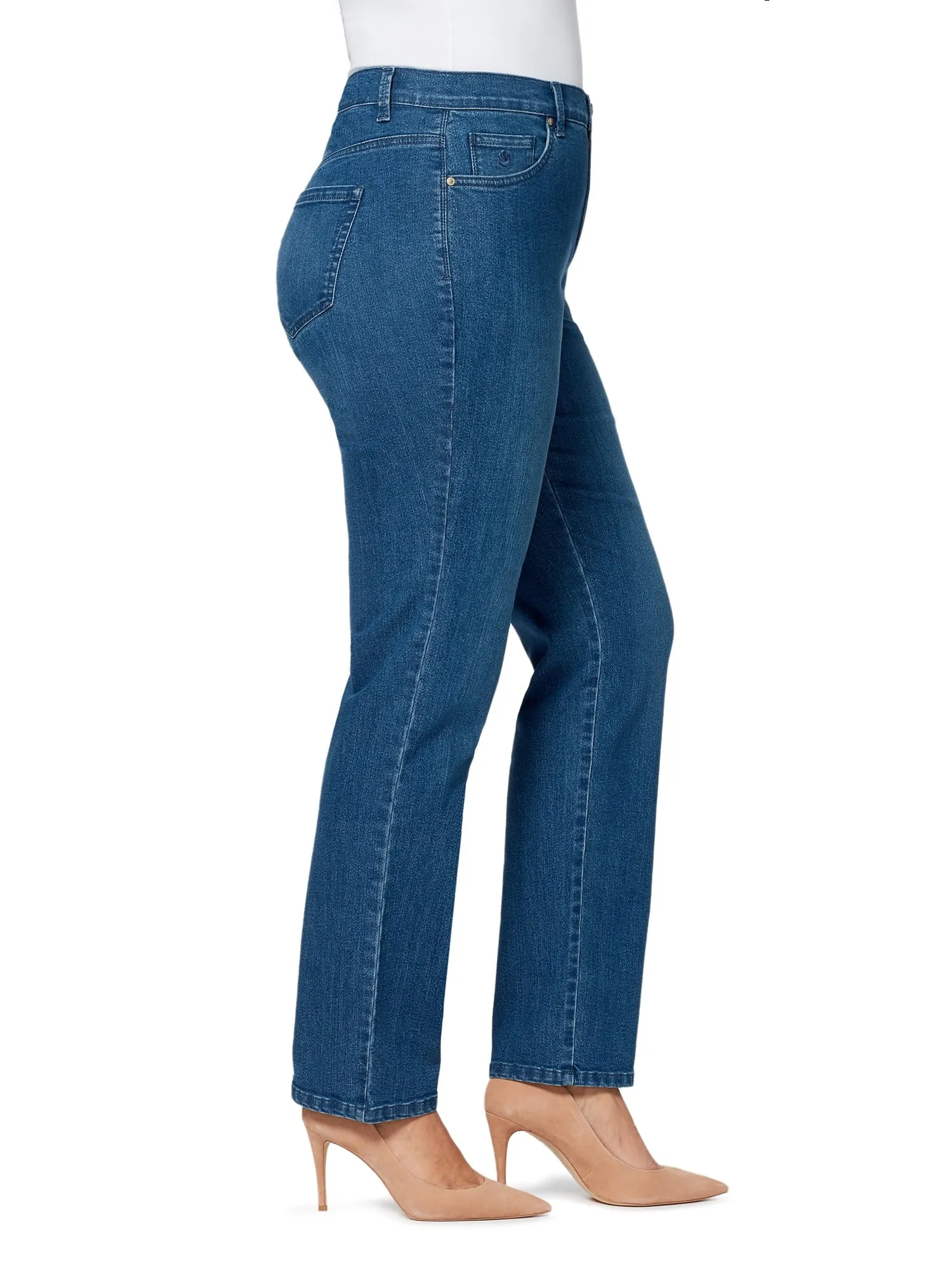 Gloria Vanderbilt Plus Size Amanda Straight Leg Jean