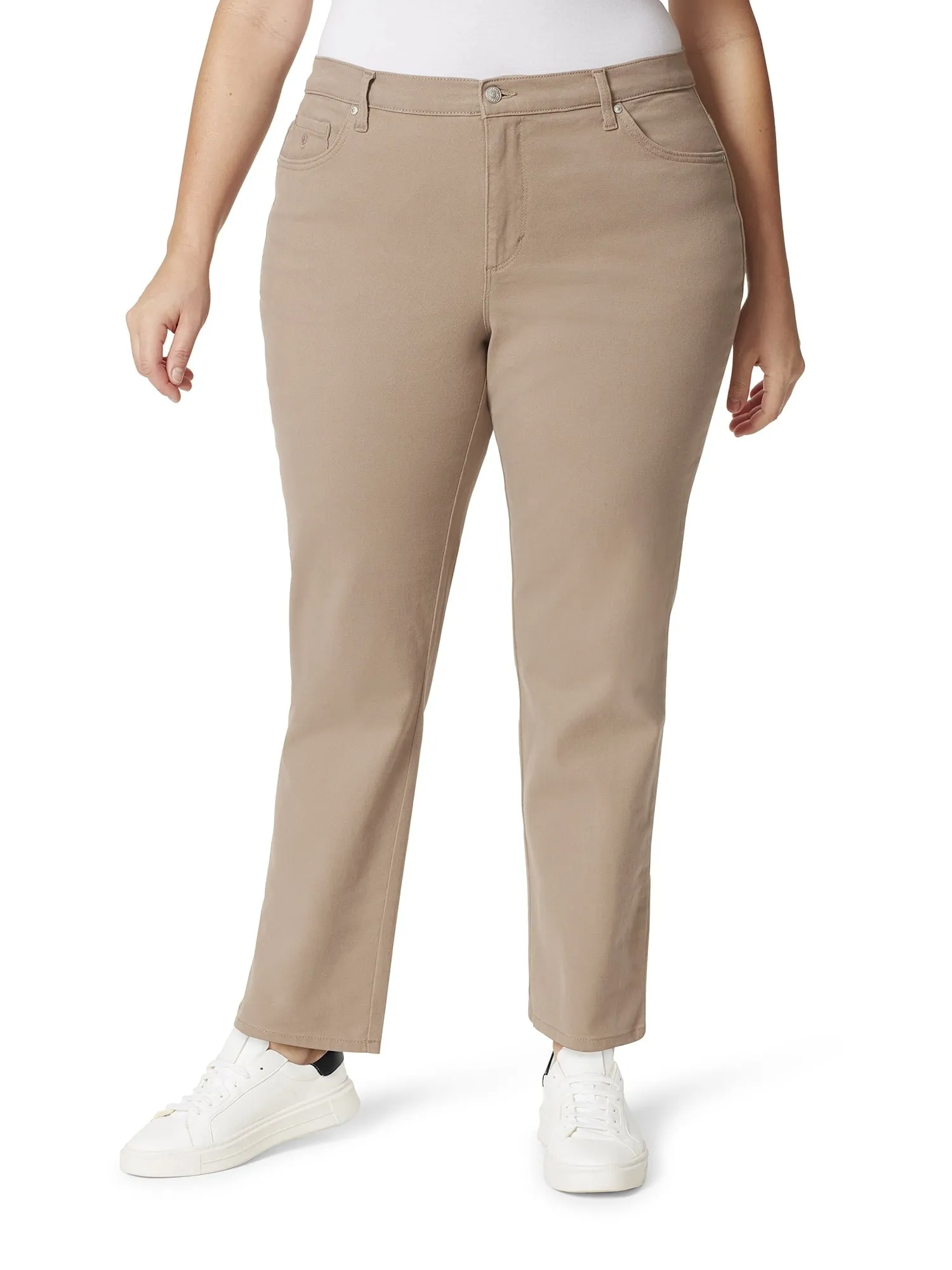 Gloria Vanderbilt Plus Size Amanda Straight Leg Jean