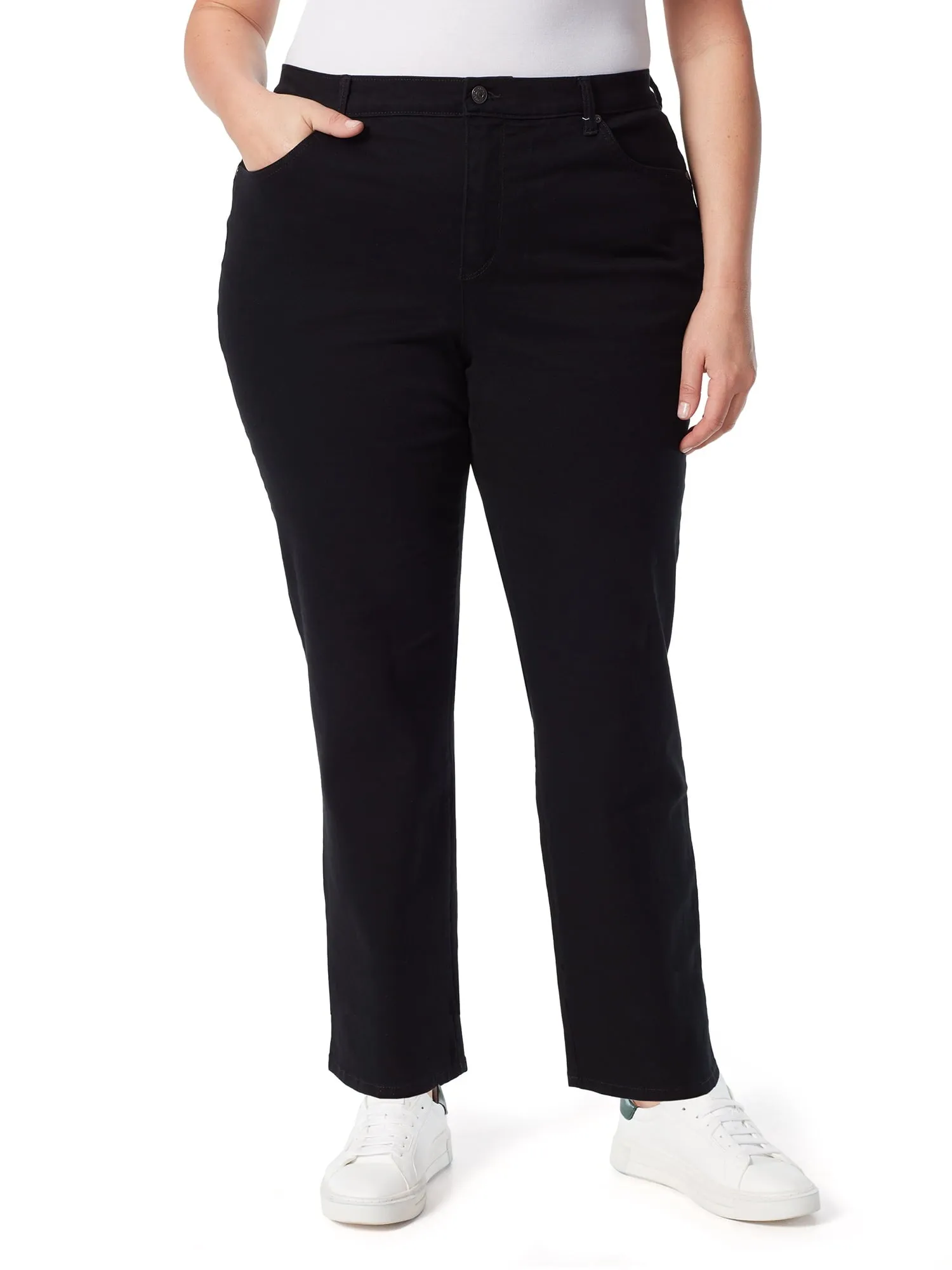 Gloria Vanderbilt Plus Size Amanda Straight Leg Jean