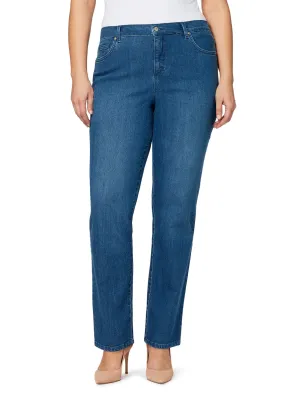 Gloria Vanderbilt Plus Size Amanda Straight Leg Jean