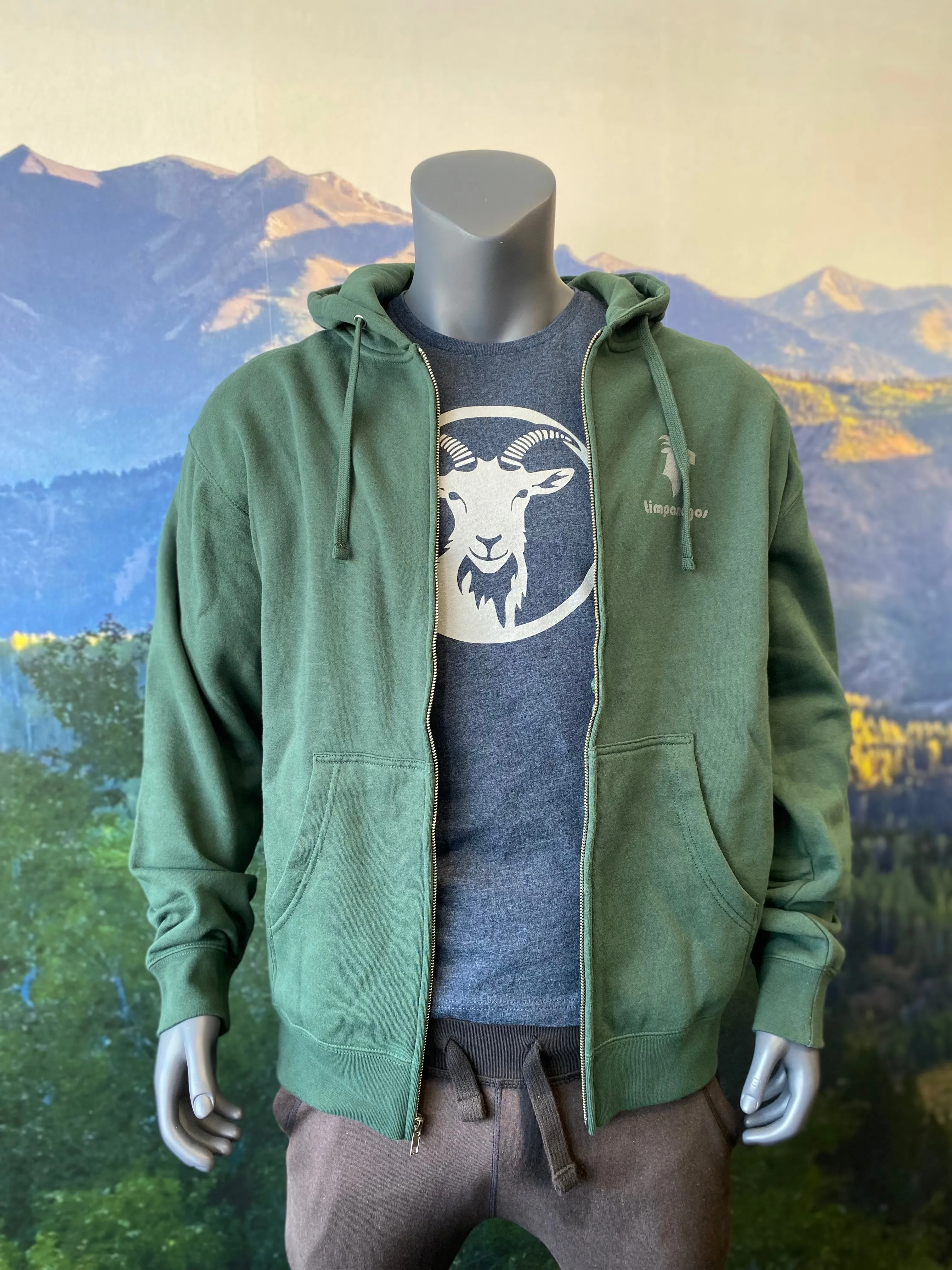 Goat (Timpanogos) - Midweight Zip Hoodie