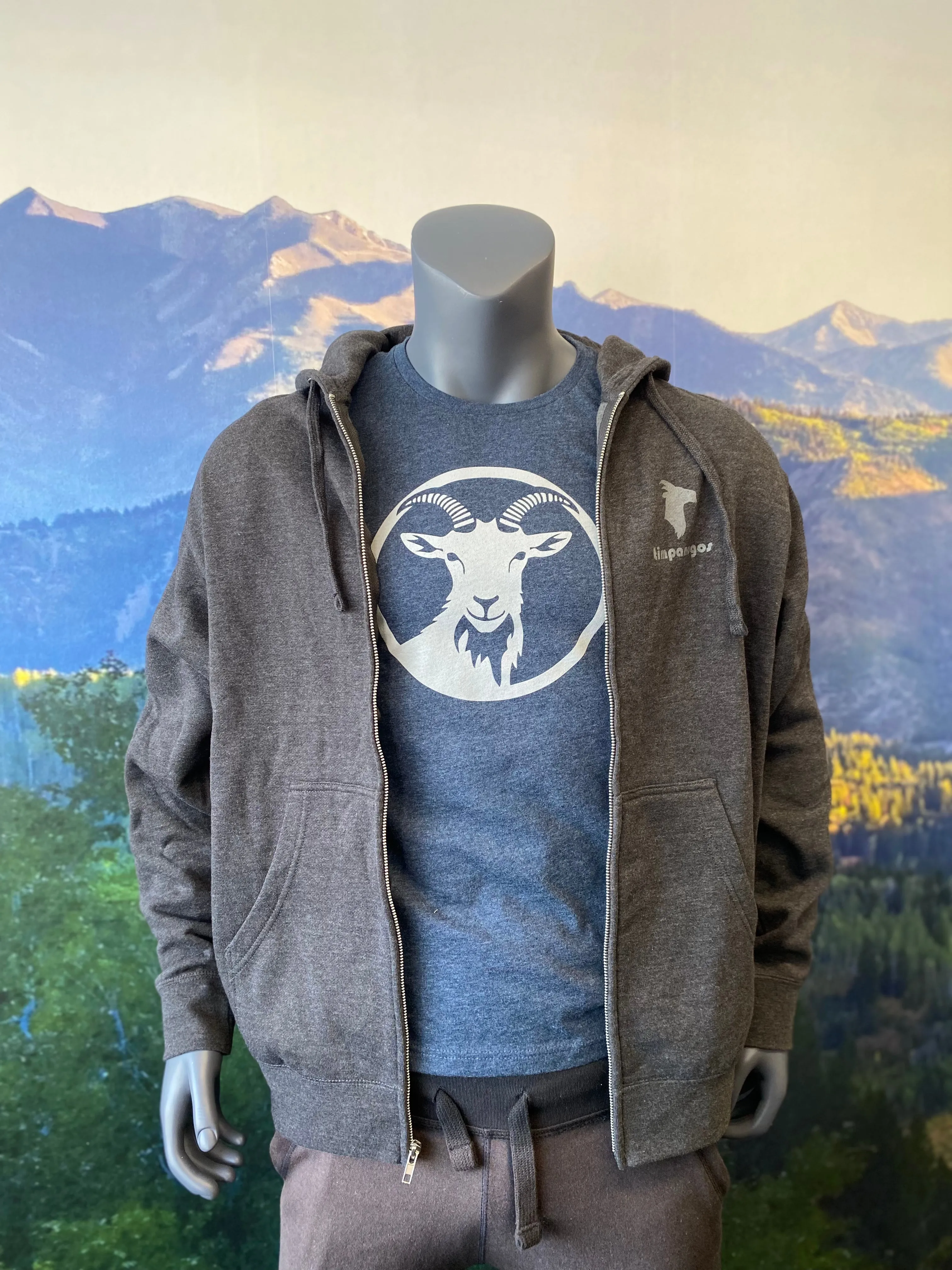 Goat (Timpanogos) - Midweight Zip Hoodie