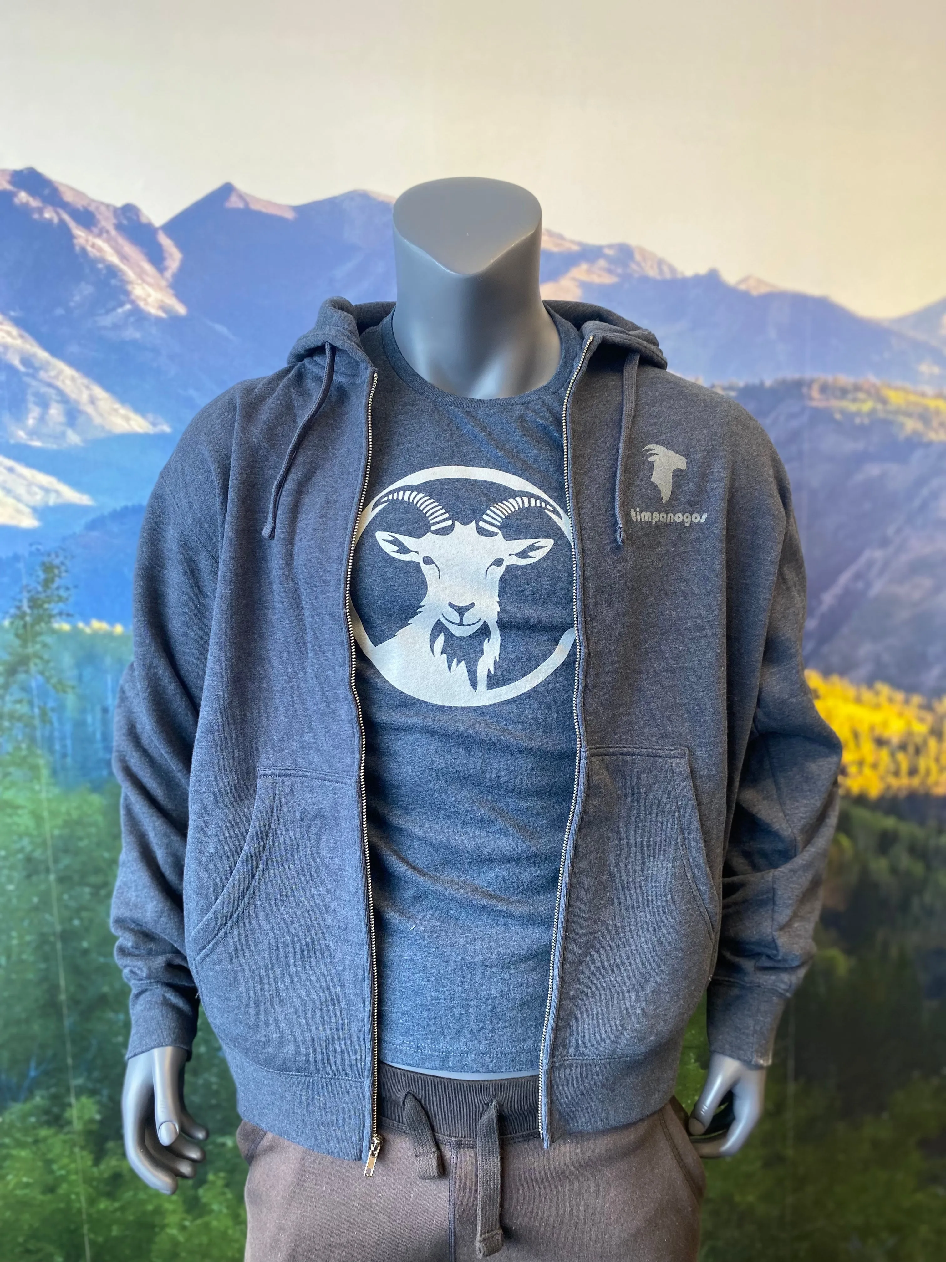 Goat (Timpanogos) - Midweight Zip Hoodie