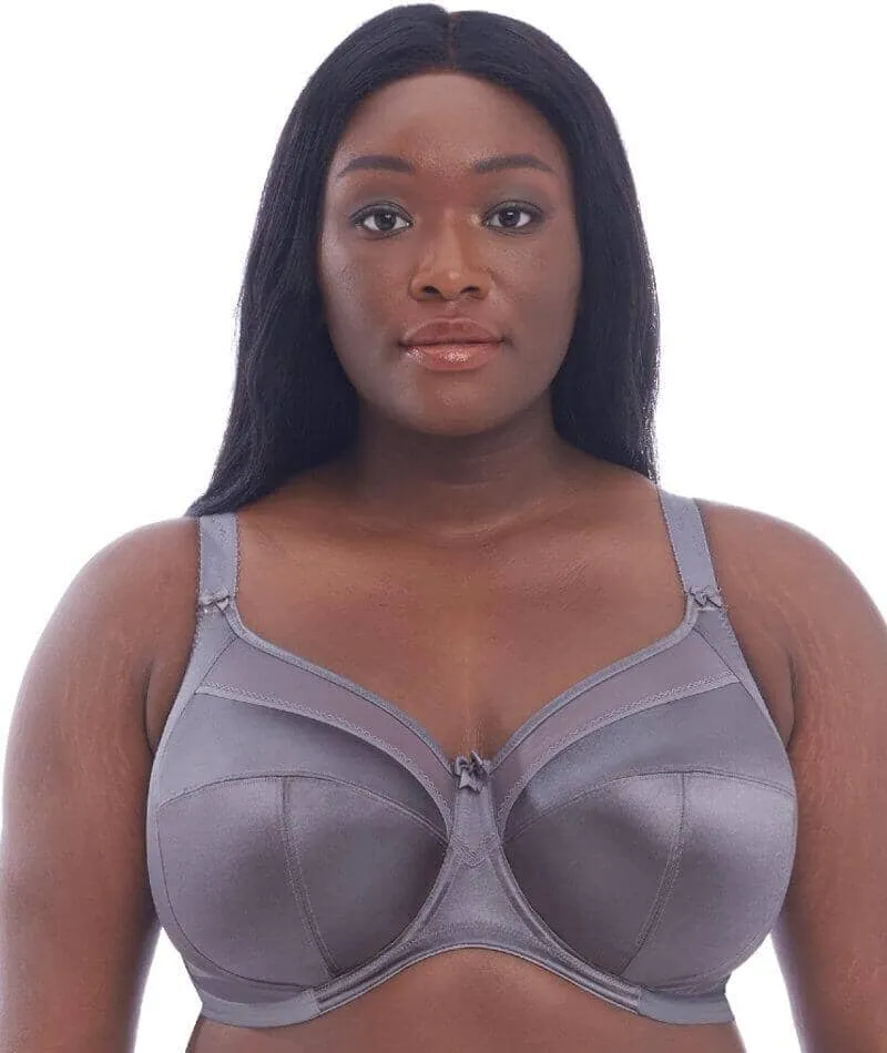 Goddess Keira Underwired Banded Bra - Blue Granite