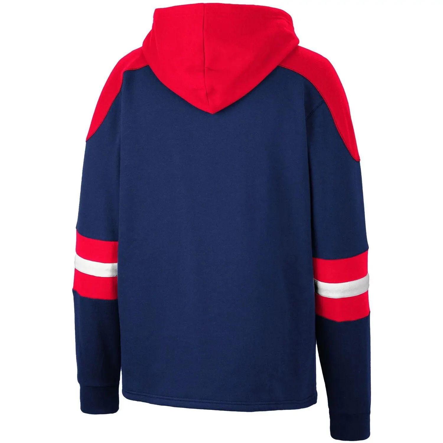 Gonzaga Bulldogs Men's Navy Blue Lace-Up Pullover 4.0 Colosseum Hoodie