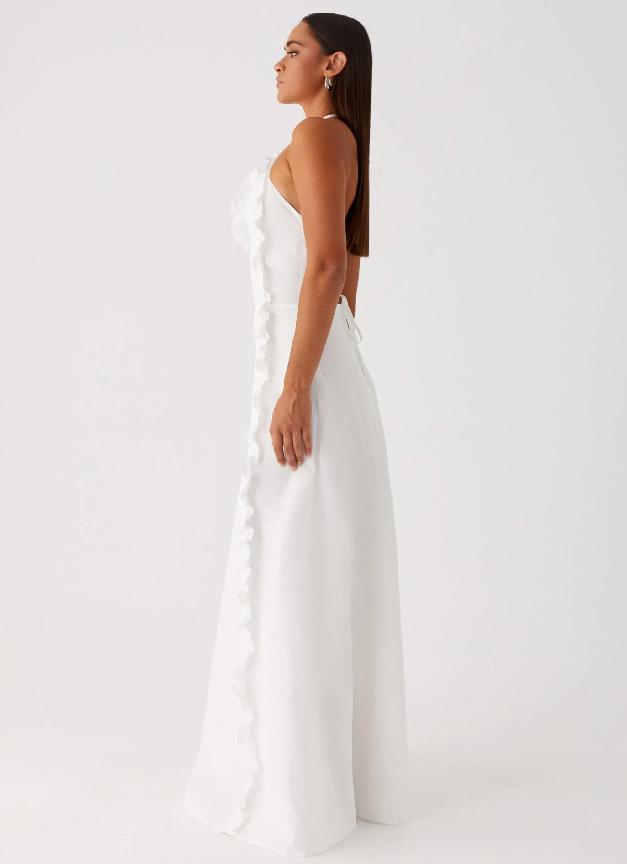 Spring Trend Mariella Maxi Dress - White
