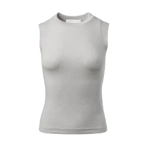 Gray Tencel Wool Tank Top