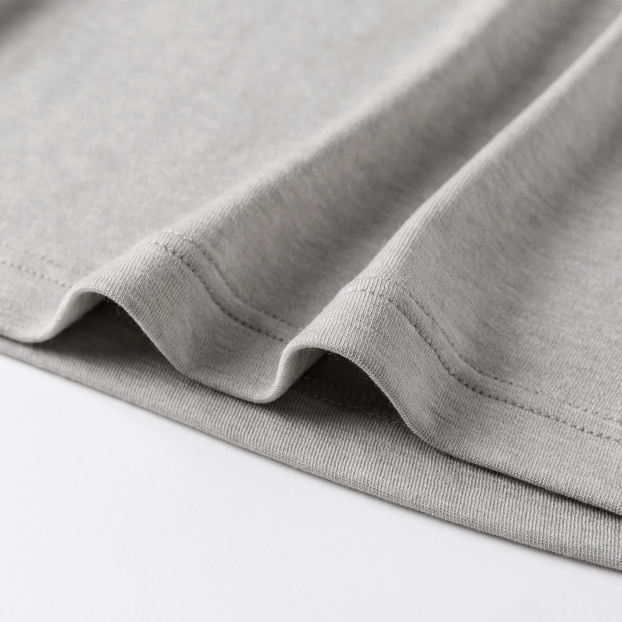 Gray Tencel Wool Tank Top
