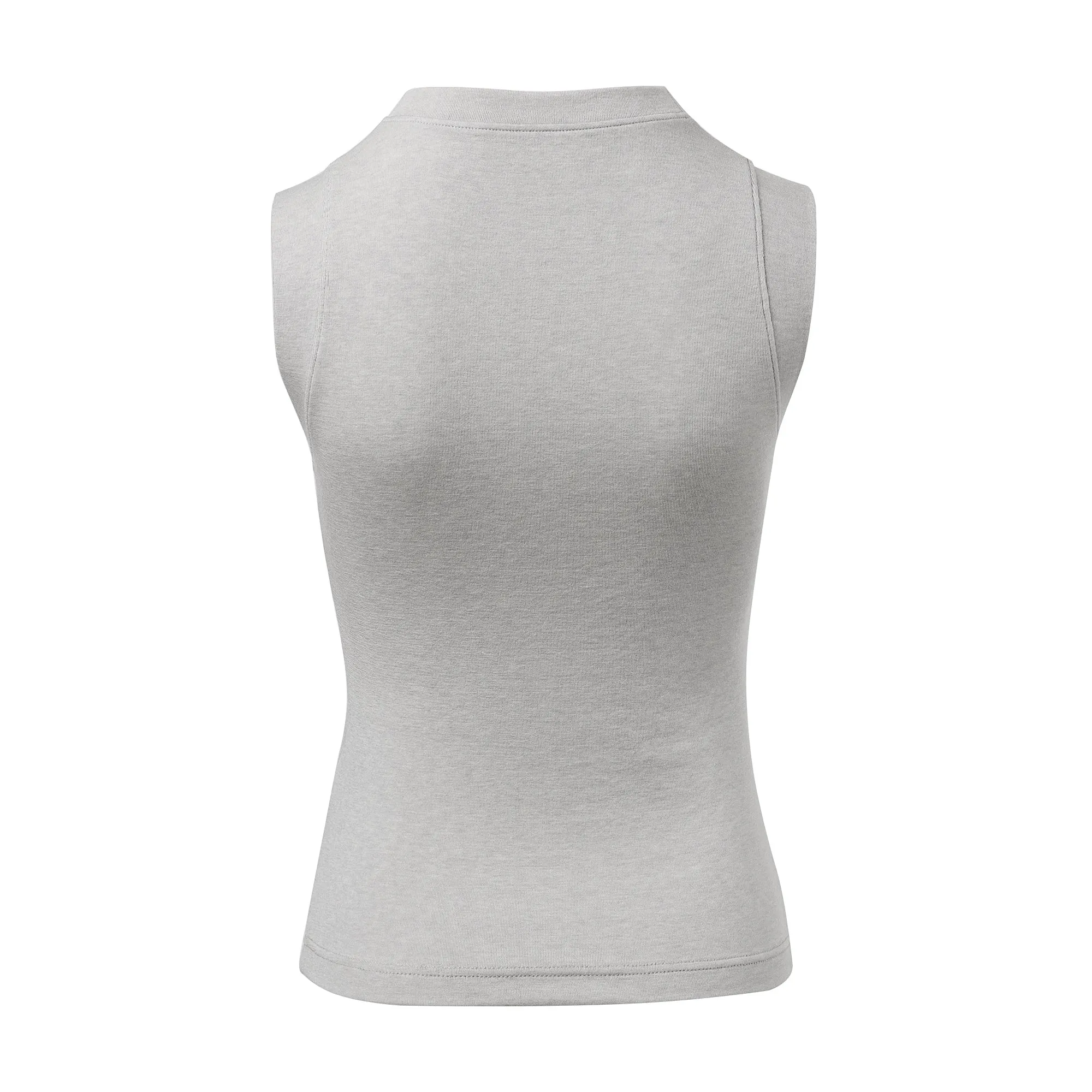 Gray Tencel Wool Tank Top
