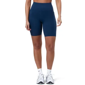 Gym Coffee Relentless Bike Shorts - Womens - Petrol Blue