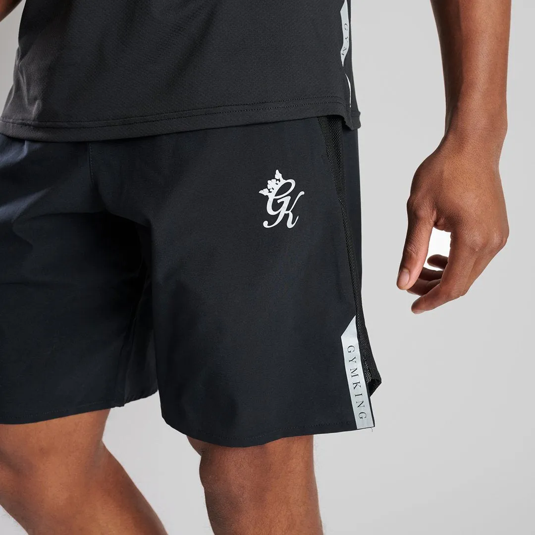 Gym King Sport Active Woven Short - Black