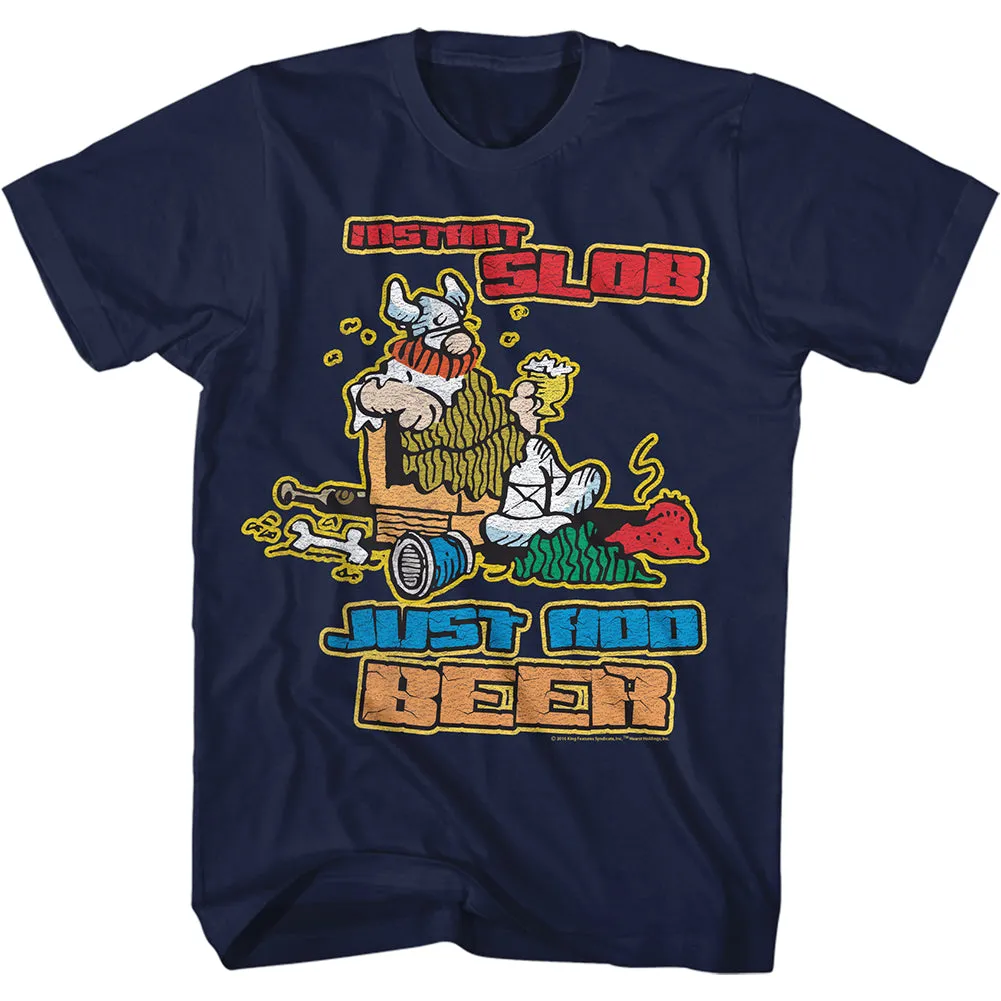 Hagar The Horrible Instant Slob Men's T-Shirt