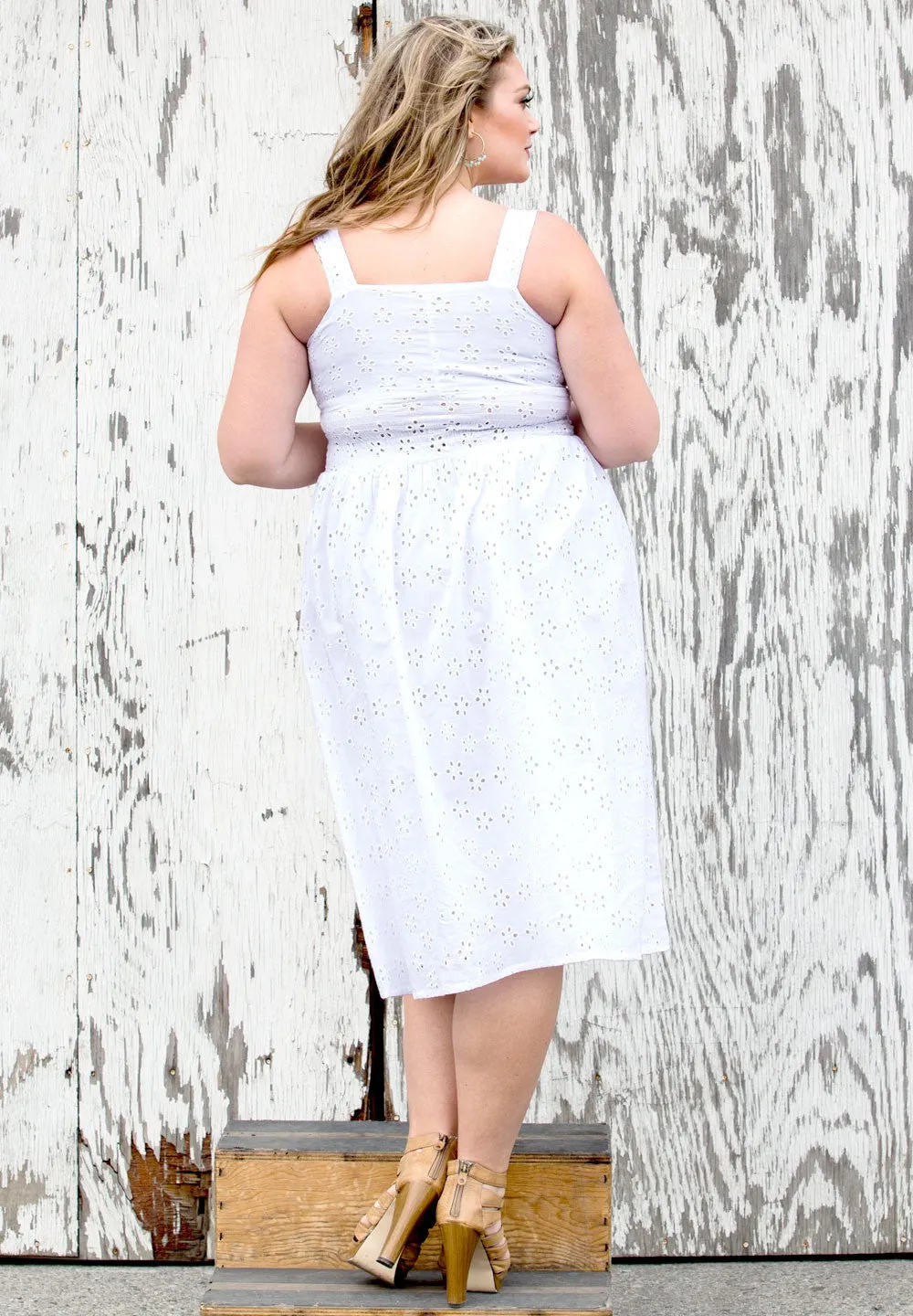 Hailey Eyelet Dress