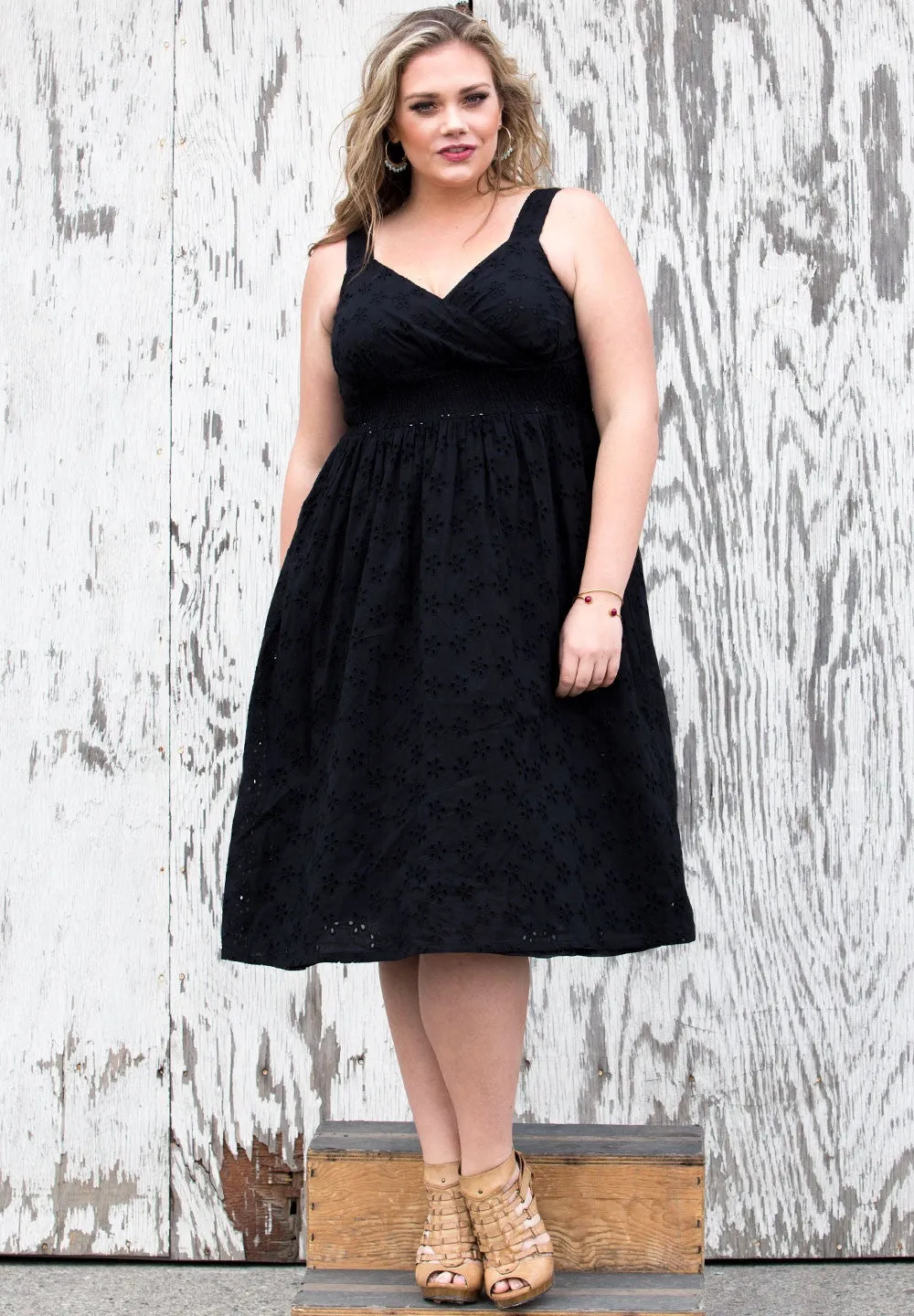 Hailey Eyelet Dress