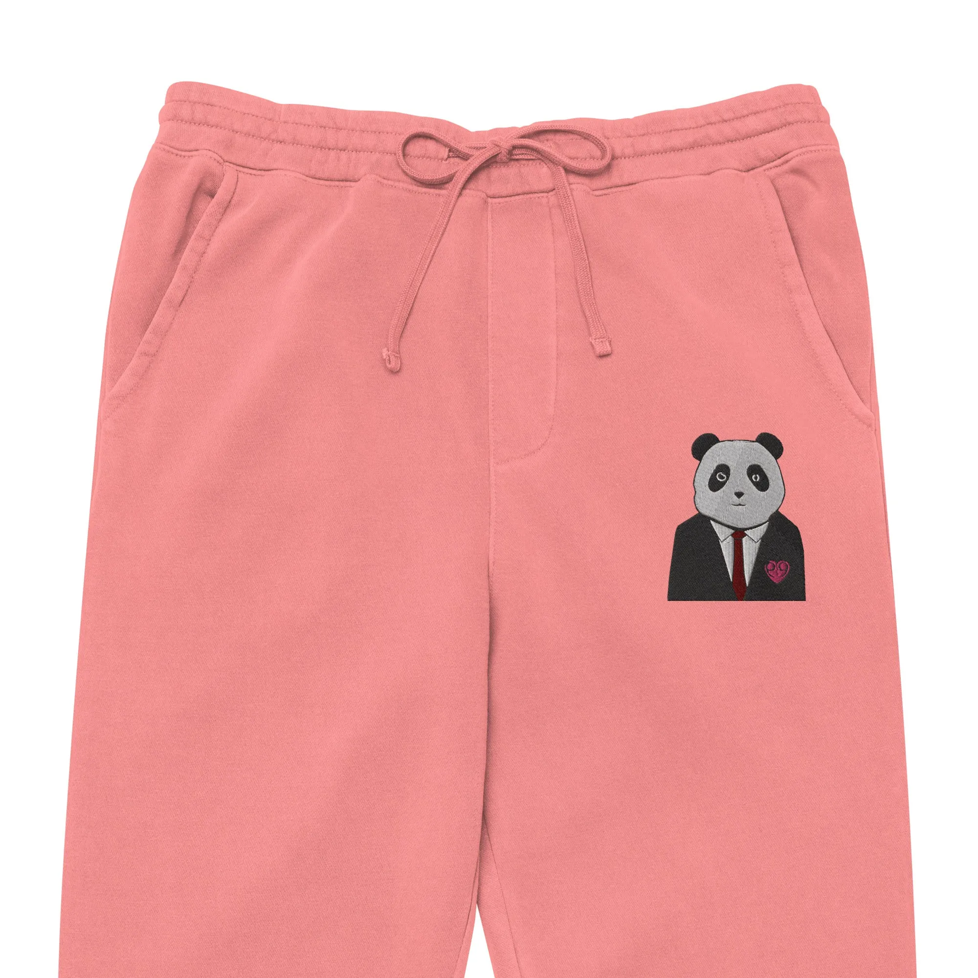 Happy Panda Unisex pigment-dyed sweatpants