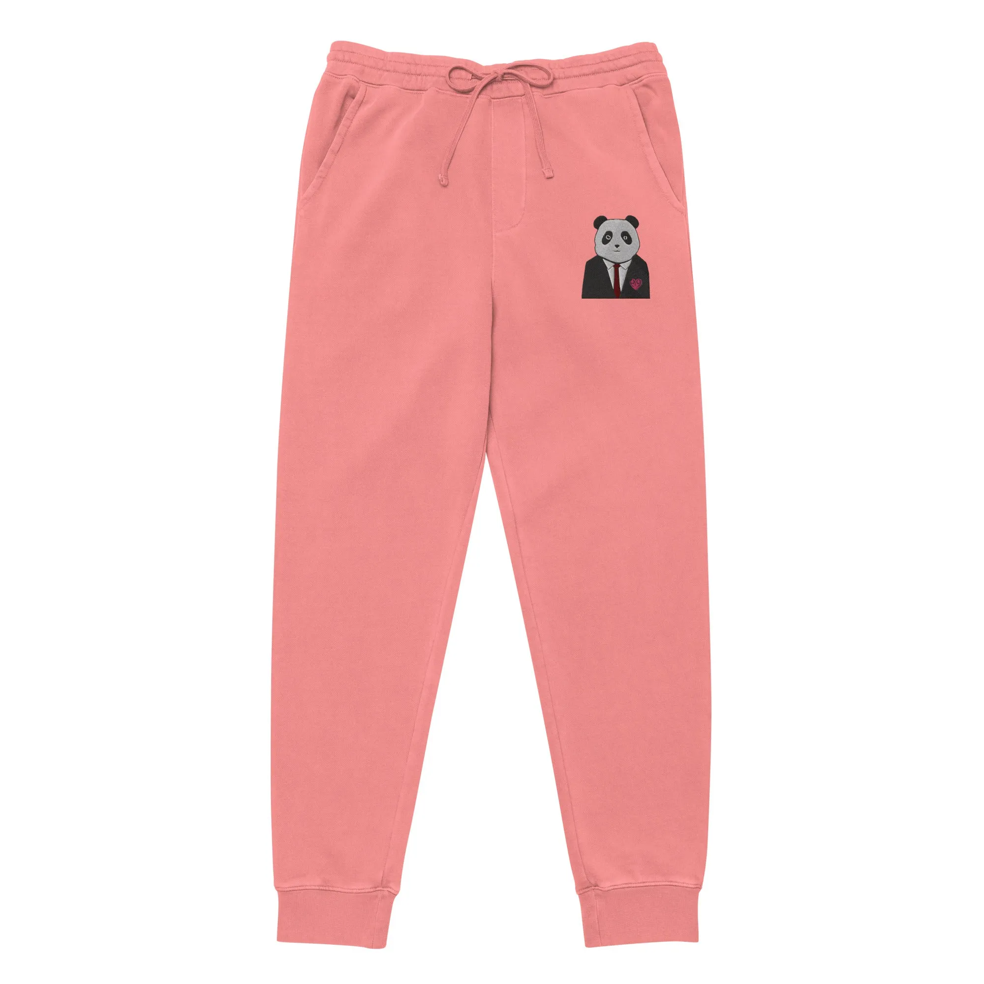 Happy Panda Unisex pigment-dyed sweatpants