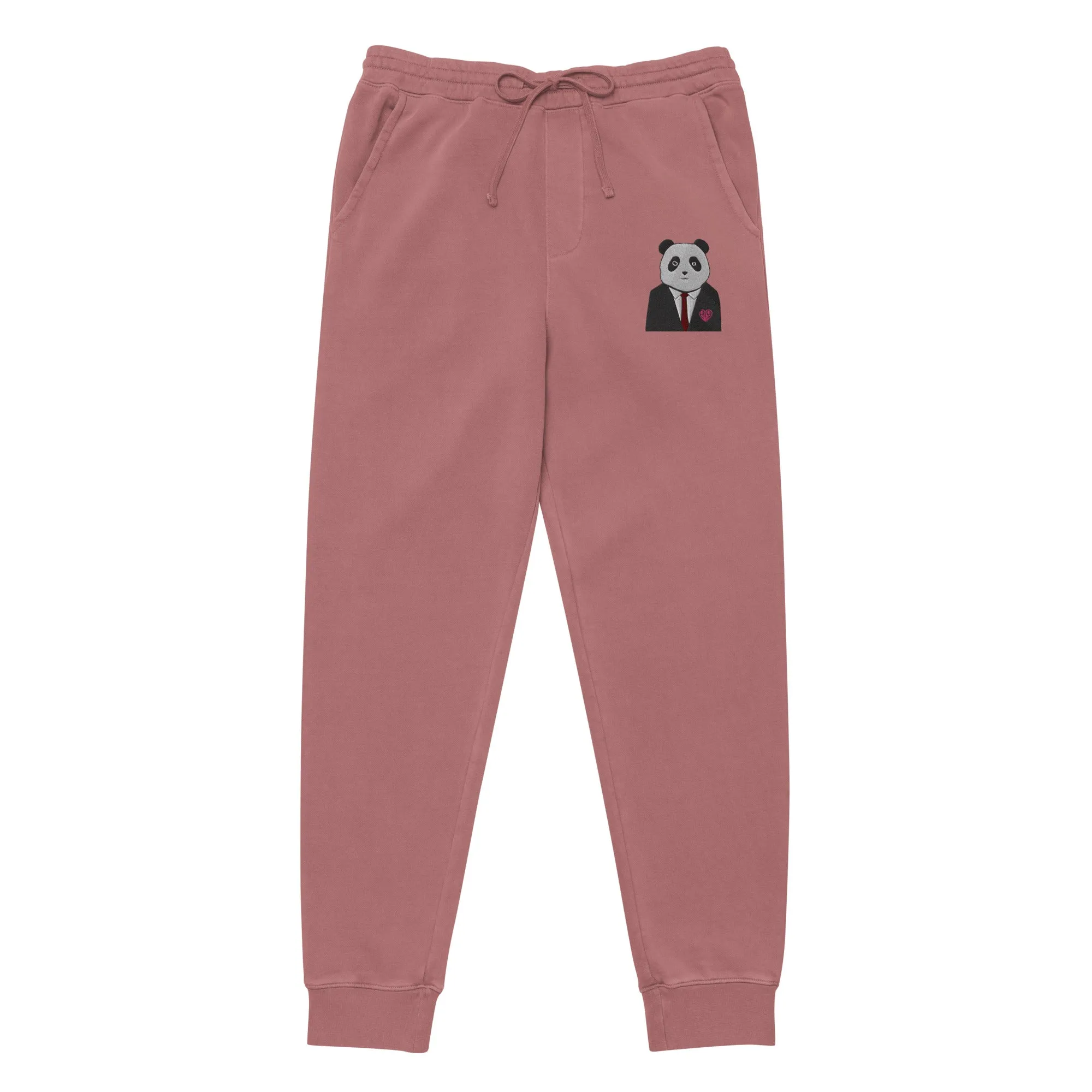 Happy Panda Unisex pigment-dyed sweatpants