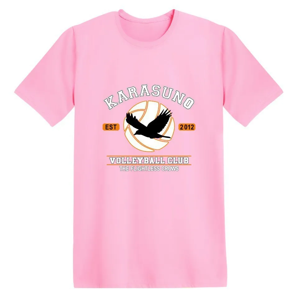 Harajuku T-Shirt Men Anime T Shirt Haikyuu t shirt Anime Tops Tees