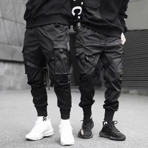 Harem Joggers Men Cargo Pants