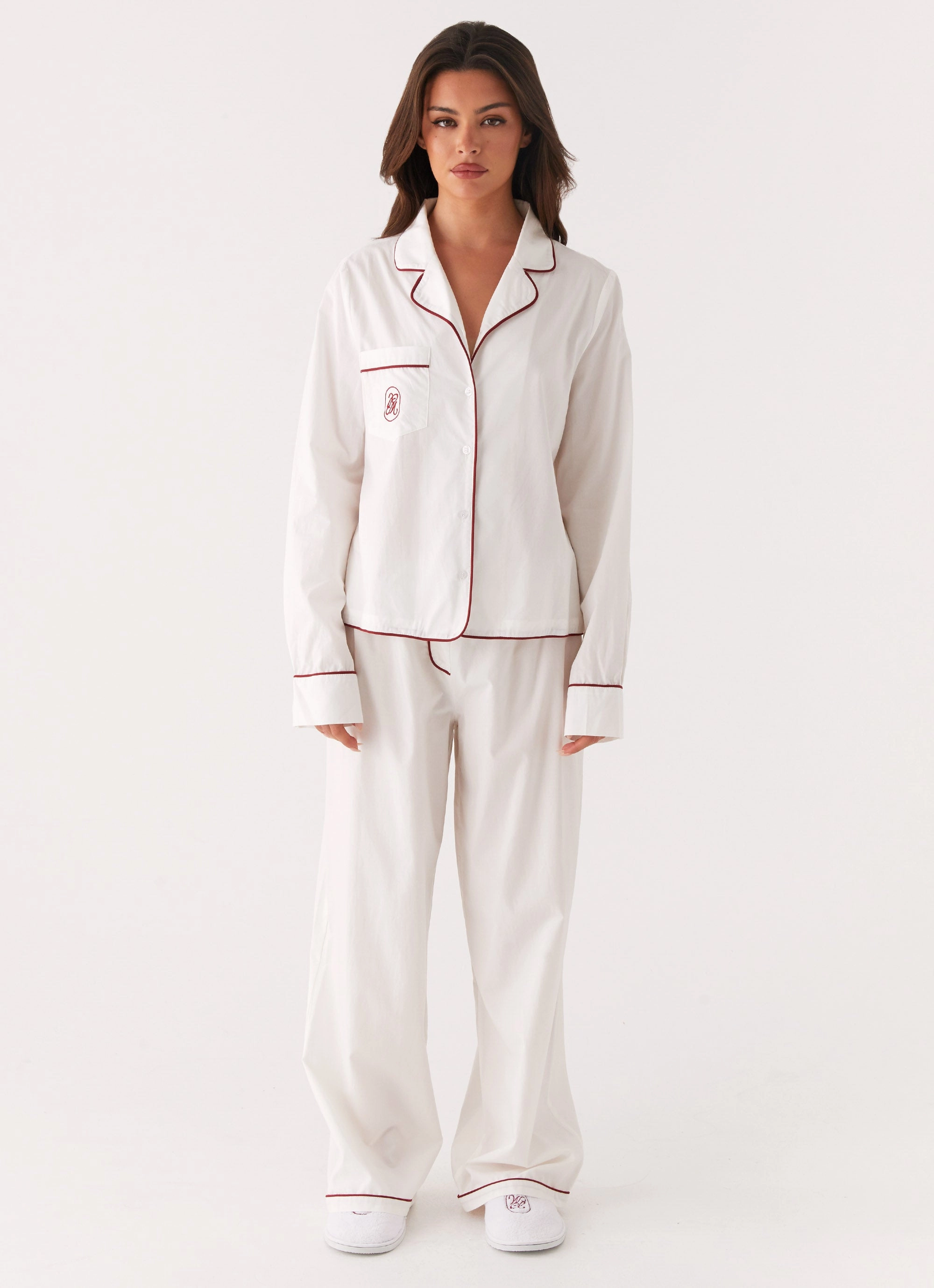 Glow In Dark Accents Harry Pyjama Pants - White