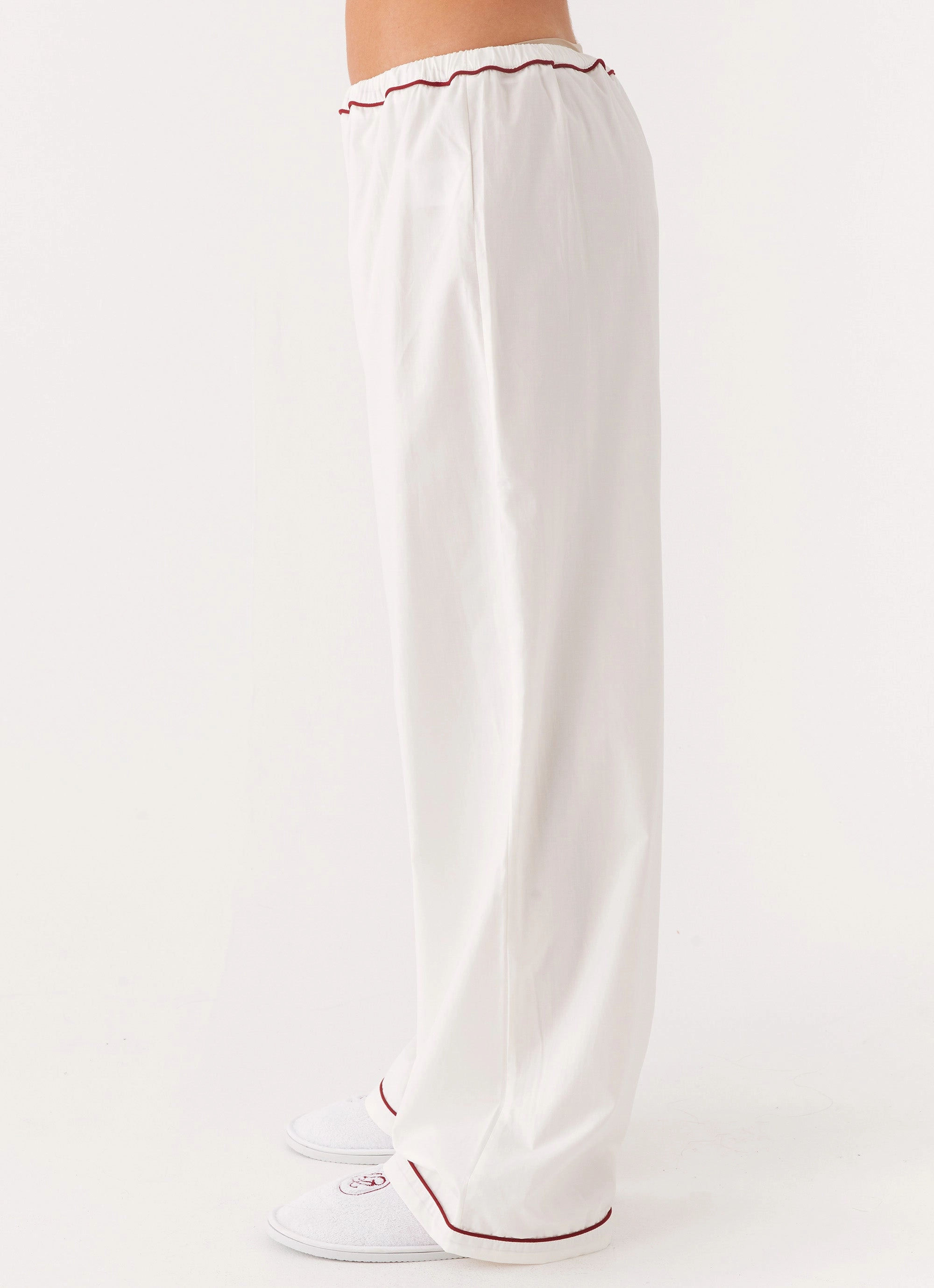 Modular Attachment Loops Harry Pyjama Pants - White