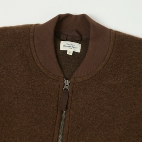Hartford 'David' Knitted Wool Jacket - Hazelnut Hartford 'David' Knitted Wool Jacket - Hazelnut
