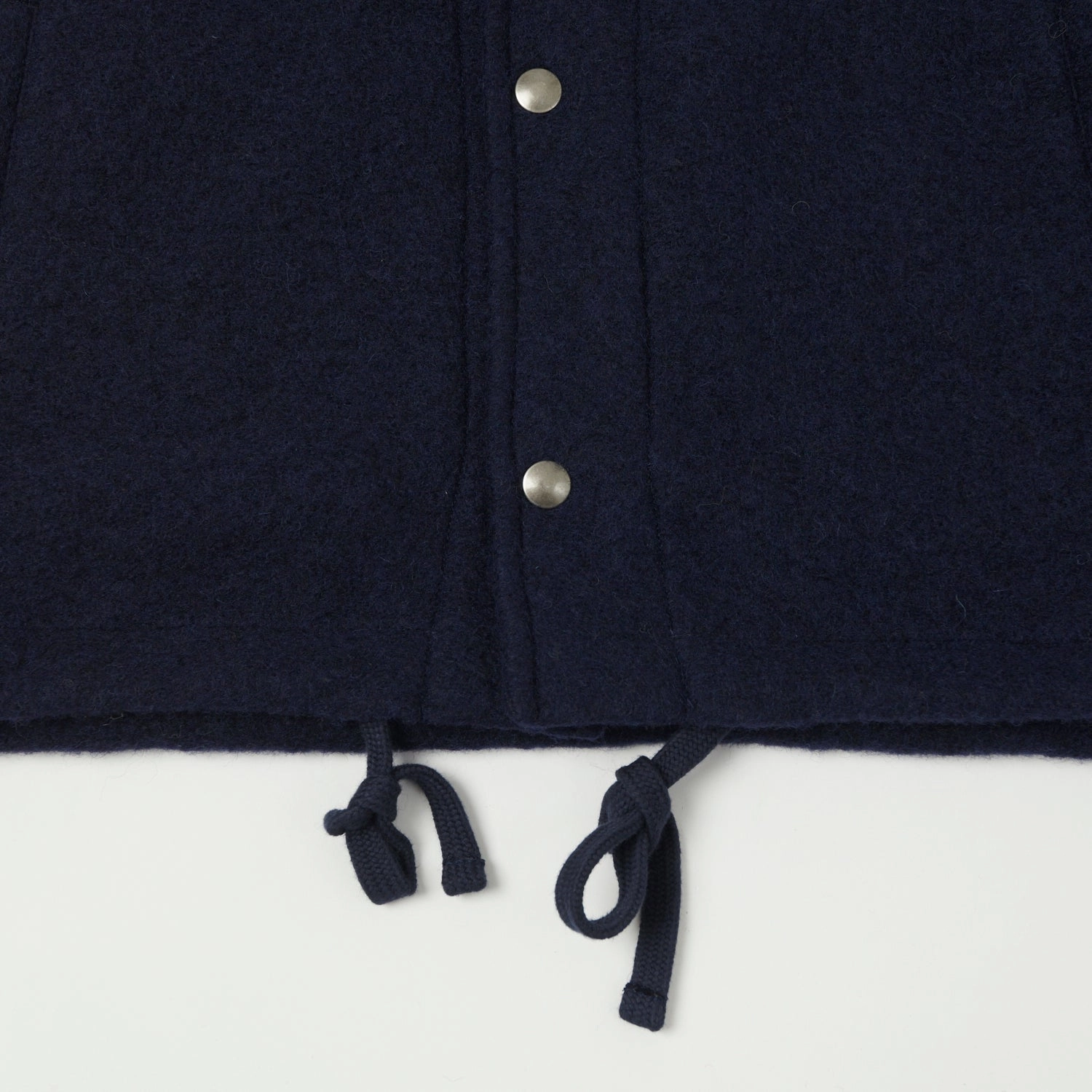 Hartford 'Duane' Knitted Wool Jacket - Navy