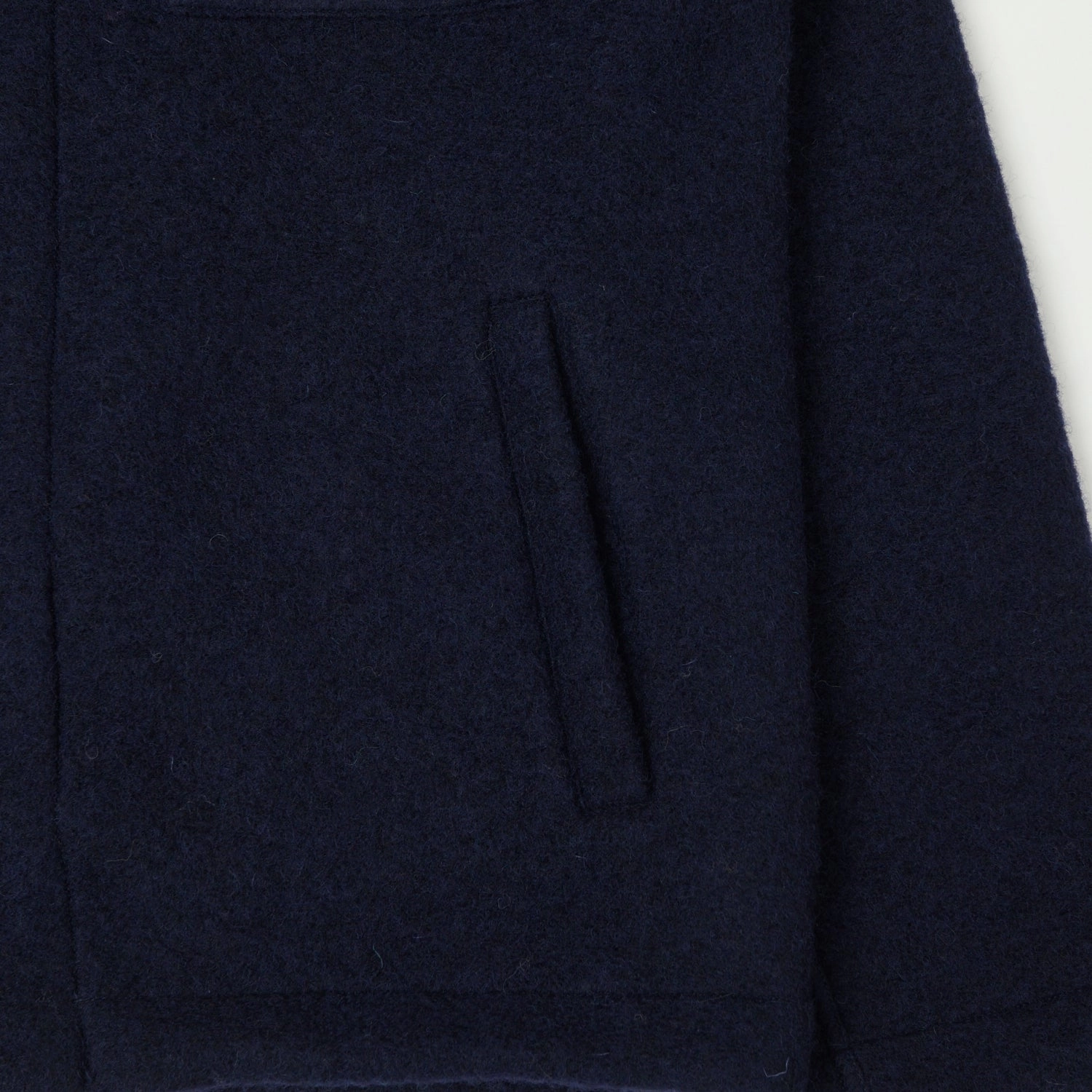 Hartford 'Duane' Knitted Wool Jacket - Navy